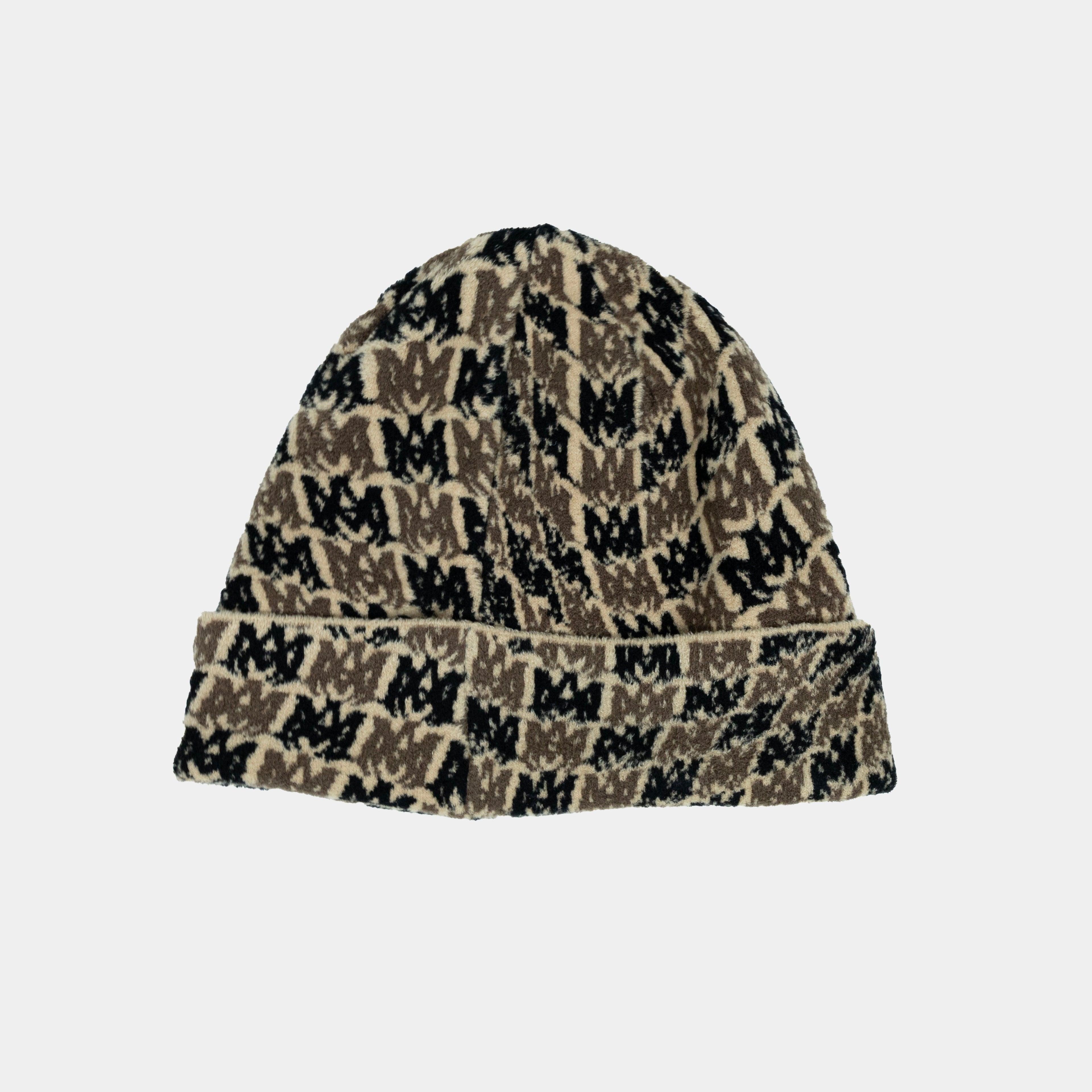 Amiri Monogram Logo Beanie