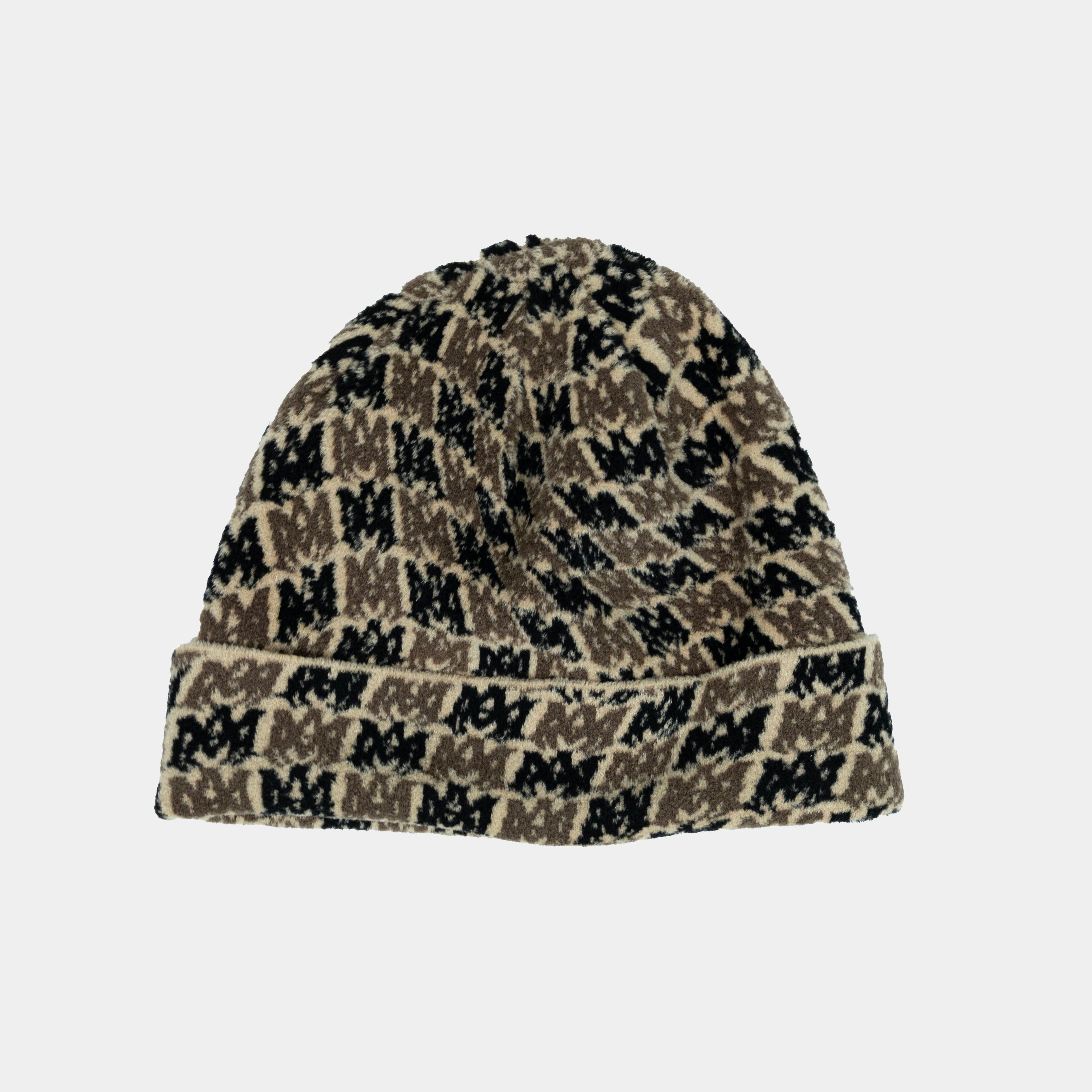 Amiri Monogram Logo Beanie