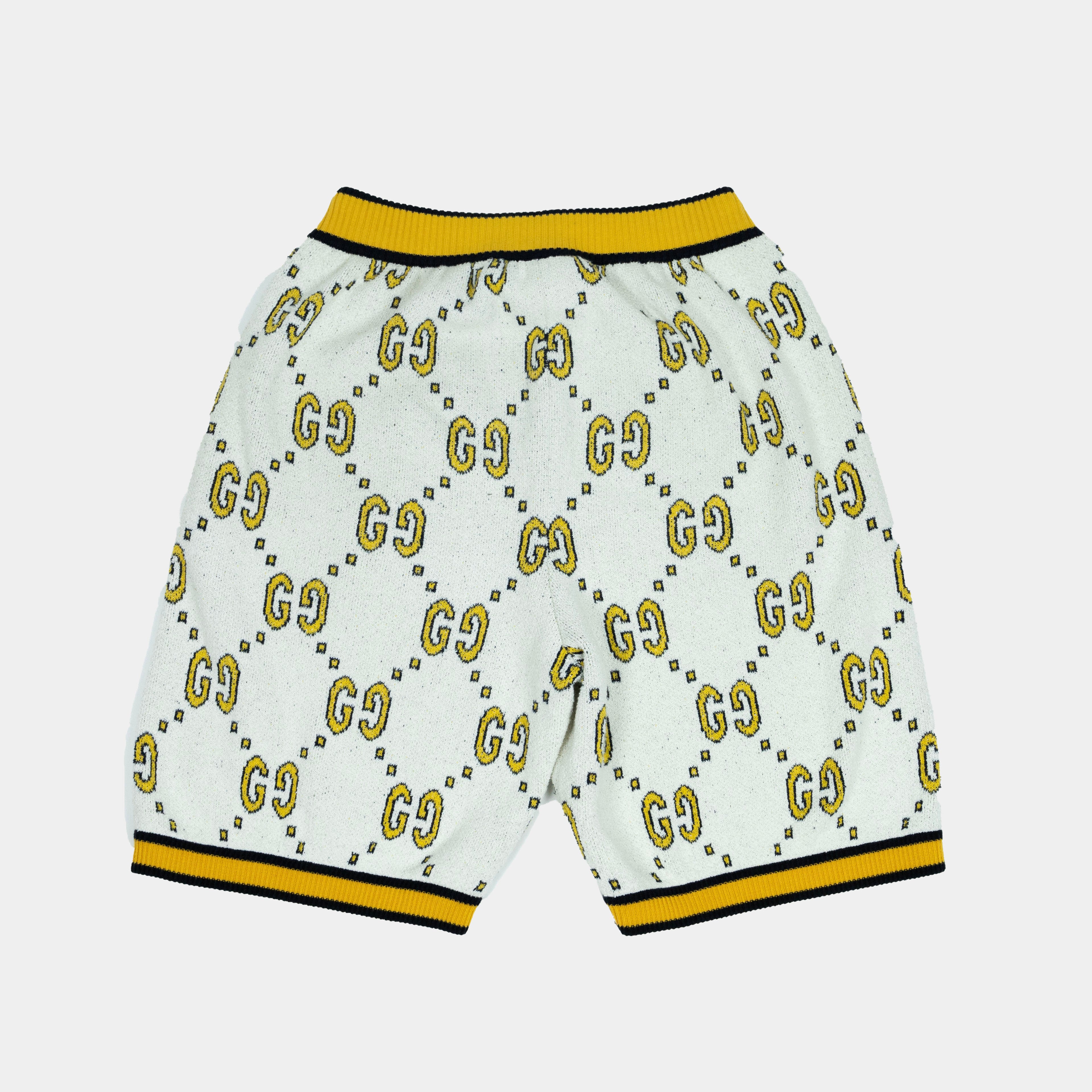 Gucci GG Logo Knitted Shorts