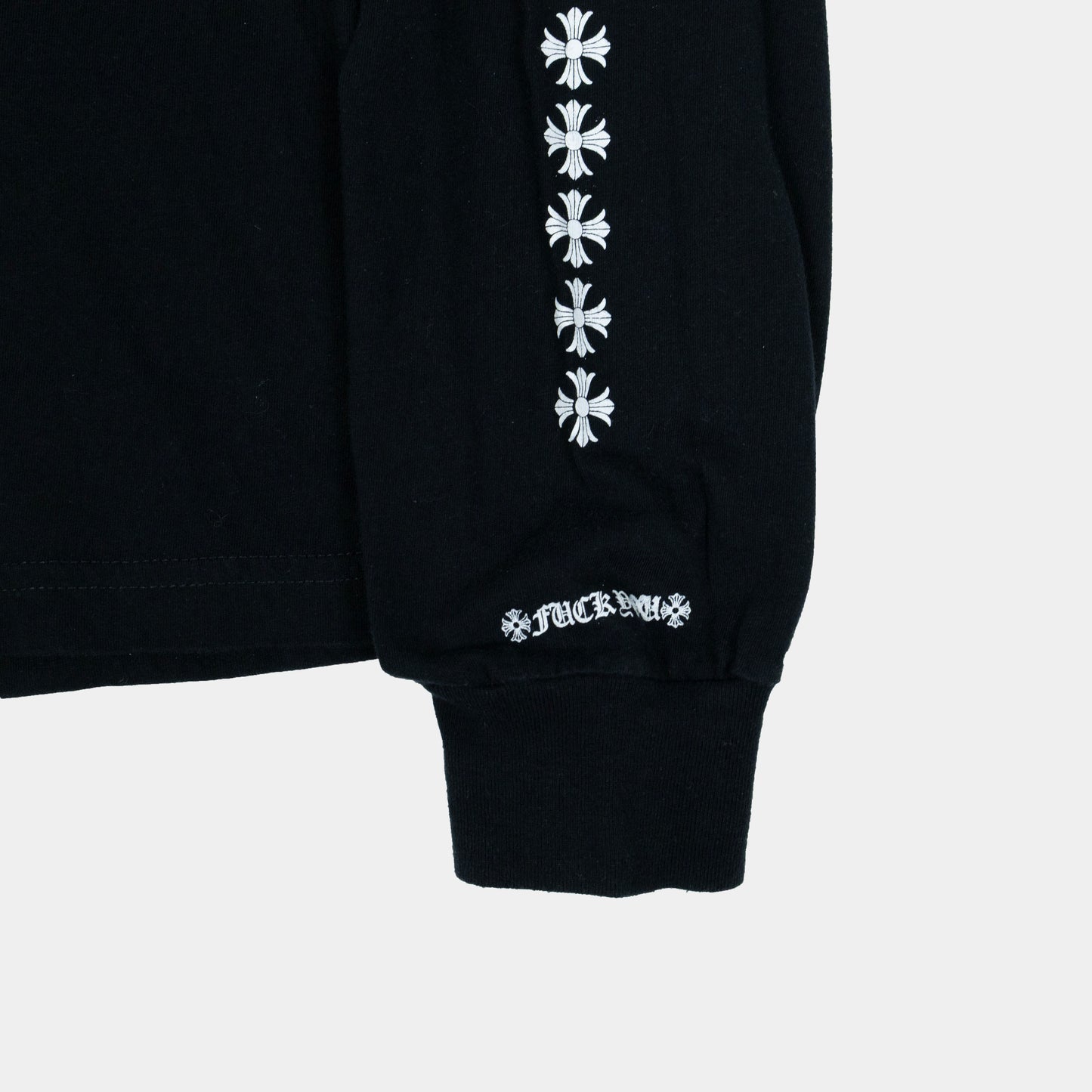 Chrome Hearts Cross Emblem Logo Lonsleeve T-Shirt