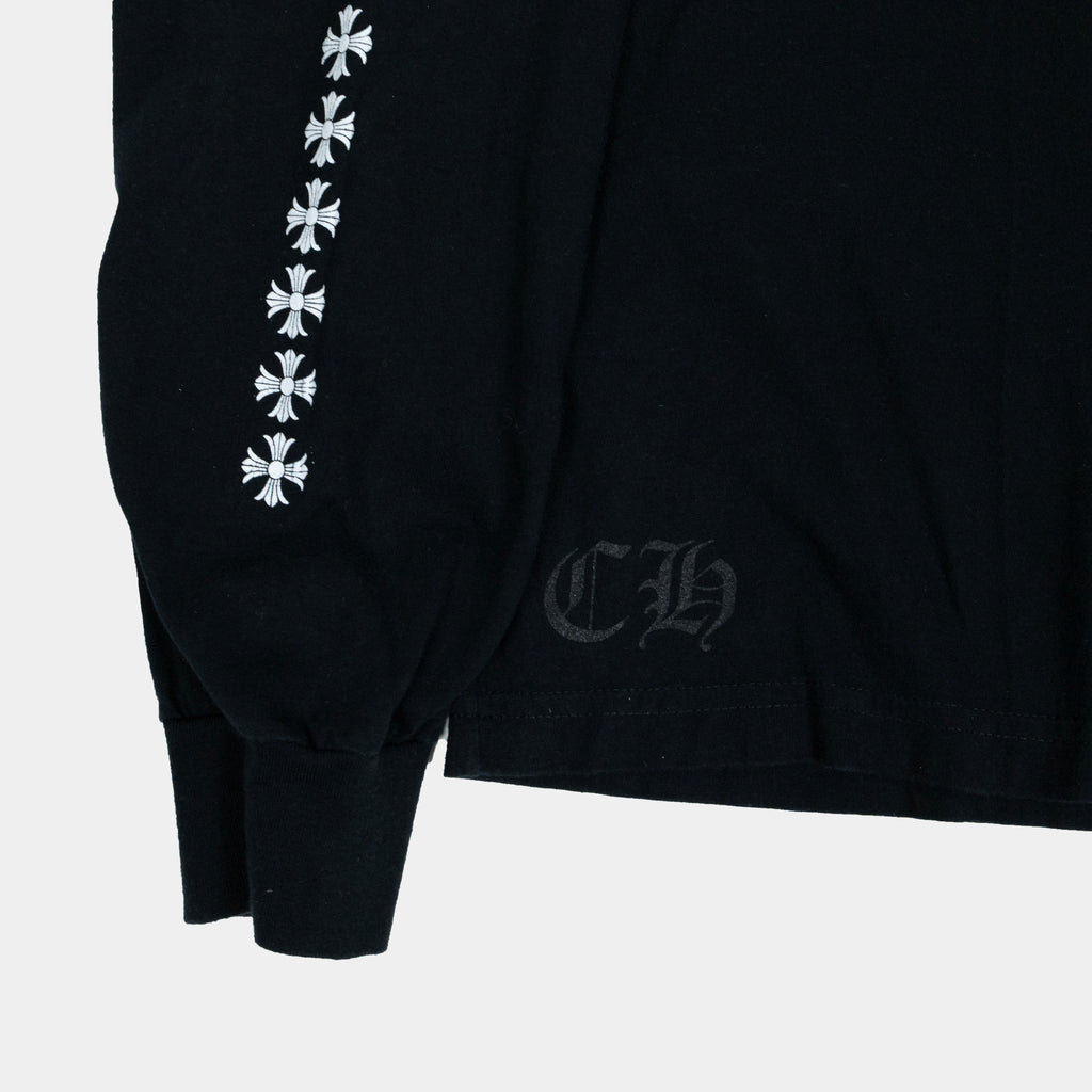 Chrome Hearts Cross Emblem Logo Lonsleeve T-Shirt