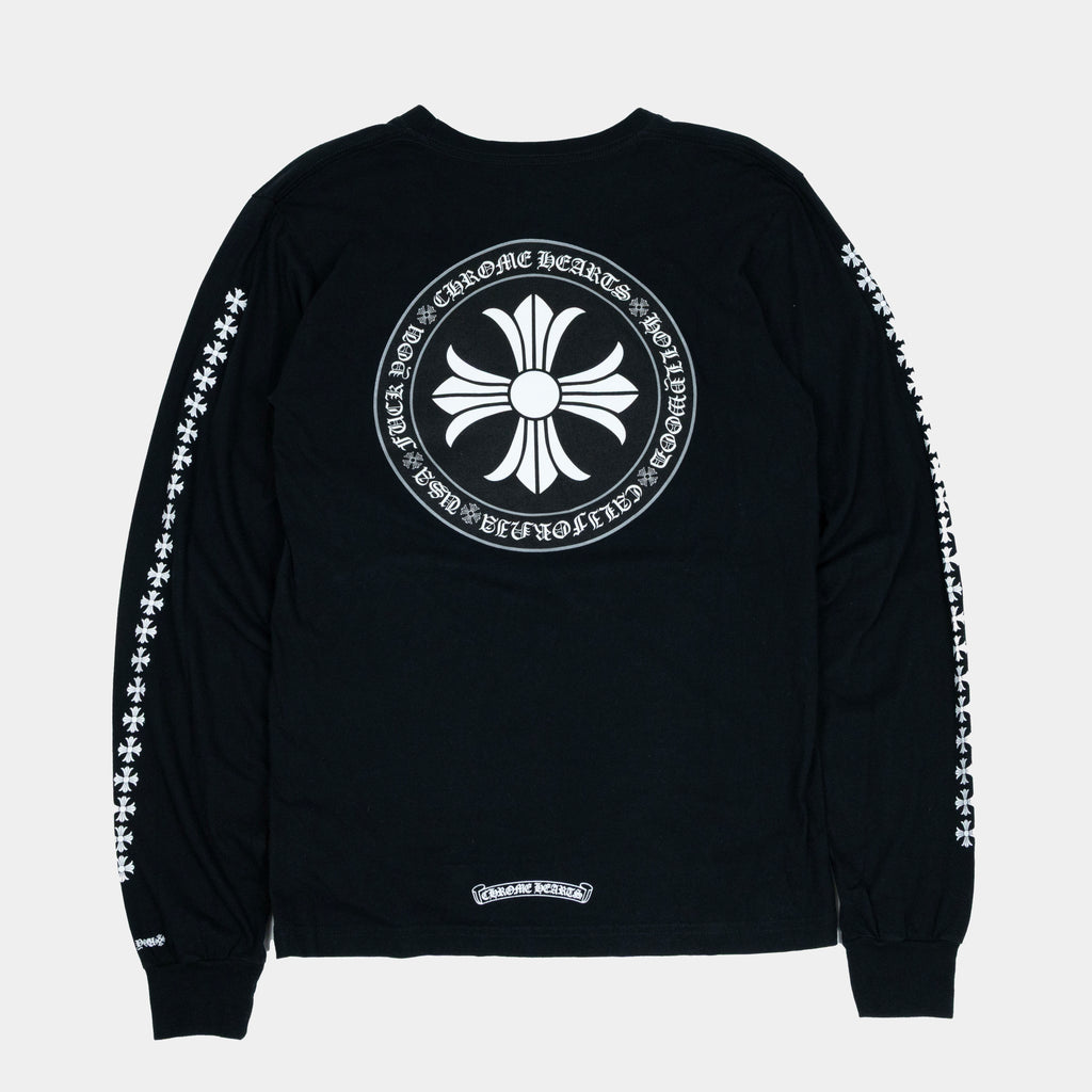 Chrome Hearts Cross Emblem Logo Lonsleeve T-Shirt