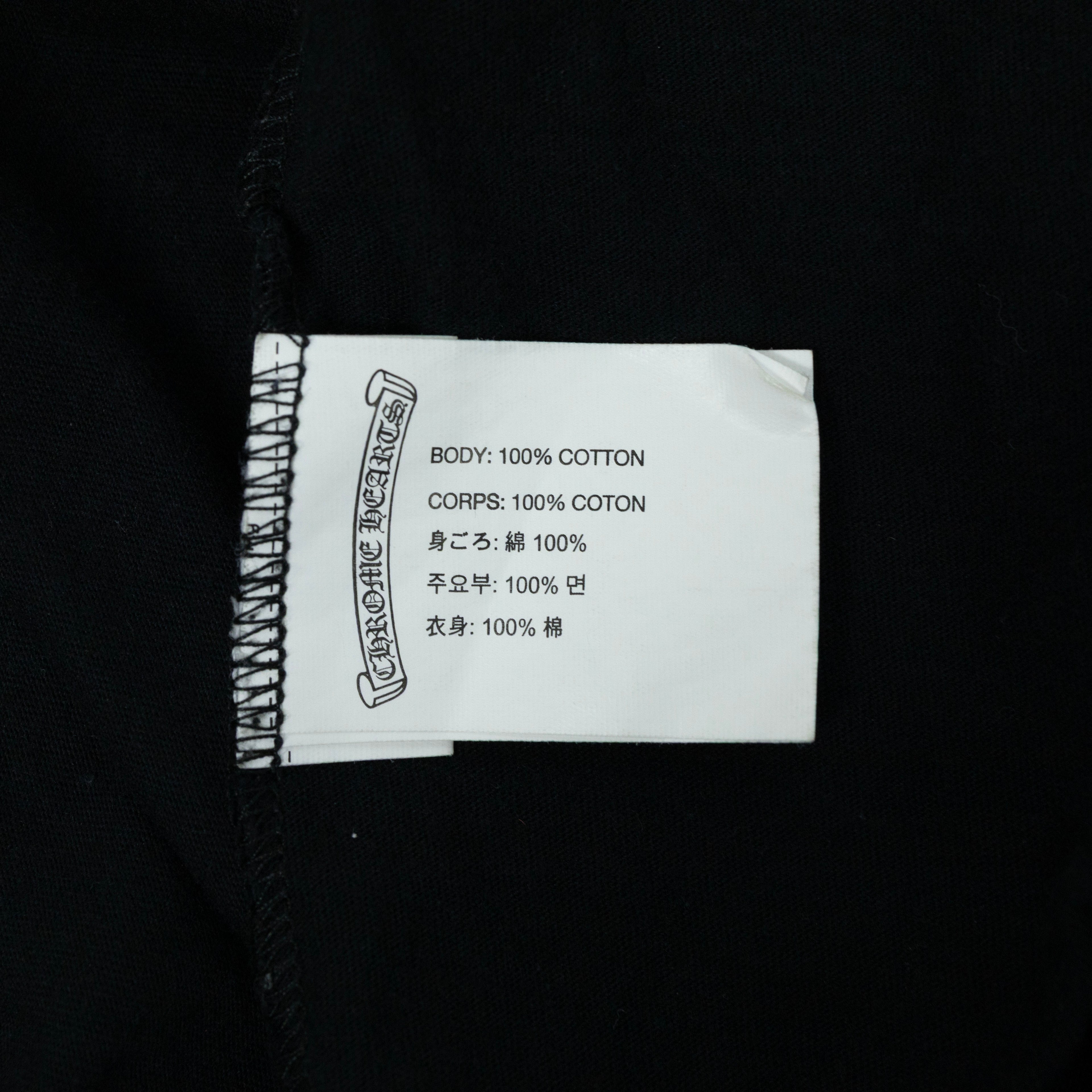 Chrome Hearts Cross Emblem Logo Lonsleeve T-Shirt
