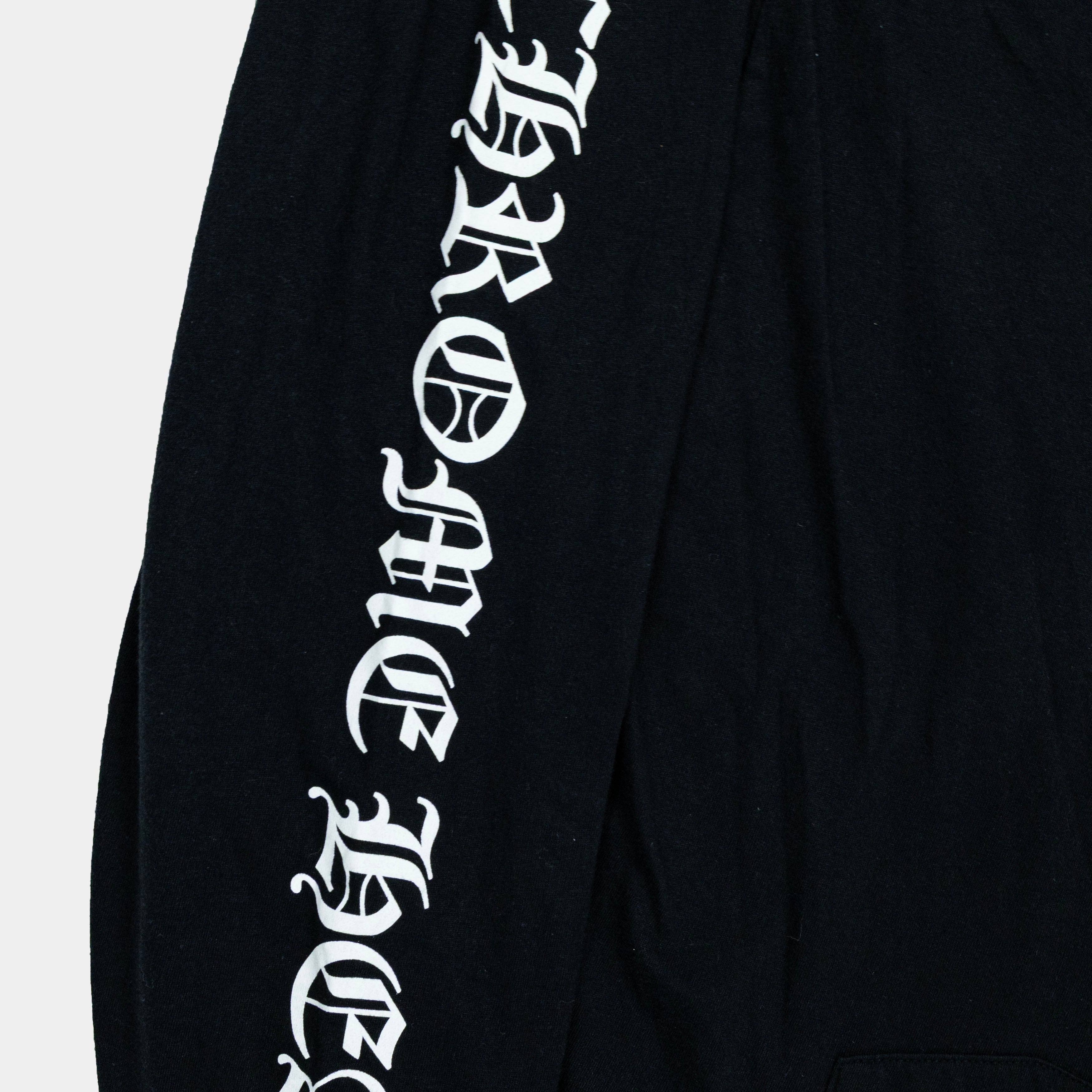 Chrome Hearts Scroll Logo Long Sleeve T-Shirt