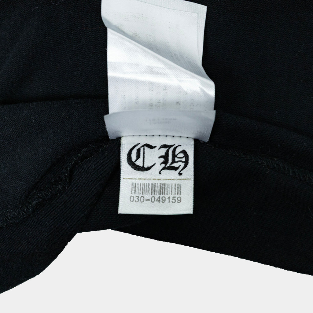 Chrome Hearts Scroll Logo Long Sleeve T-Shirt