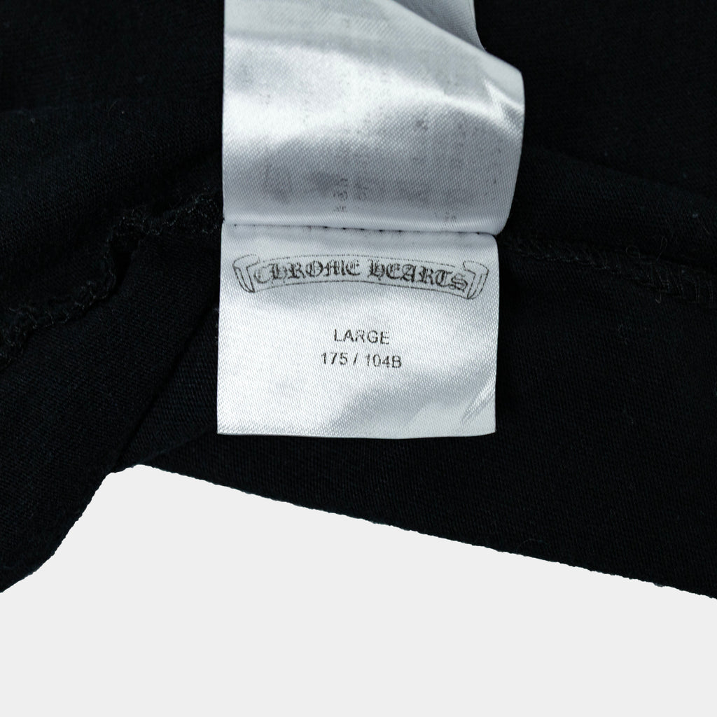 Chrome Hearts Scroll Logo Long Sleeve T-Shirt