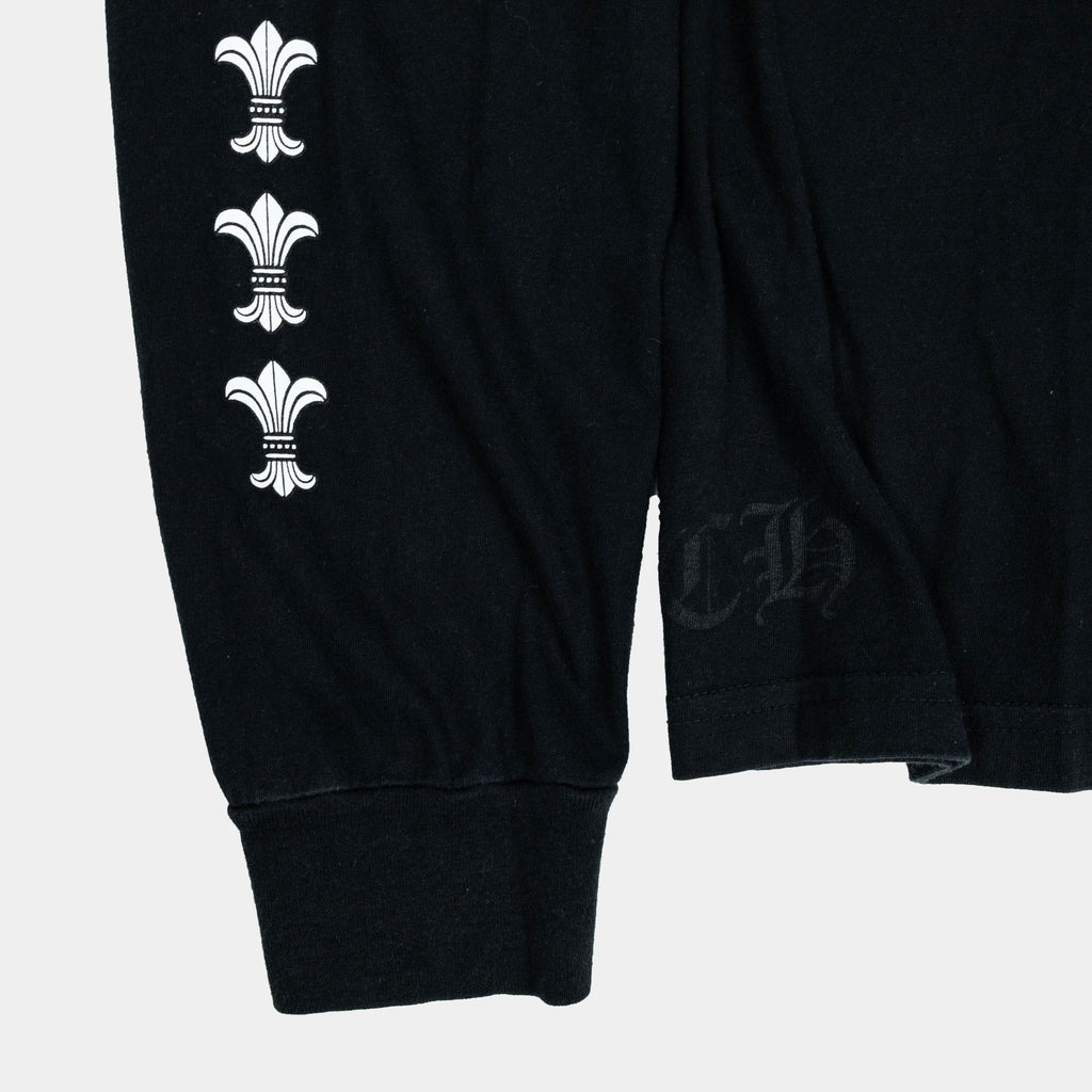Chrome Hearts Crest Logo Long Sleeve T-shirt