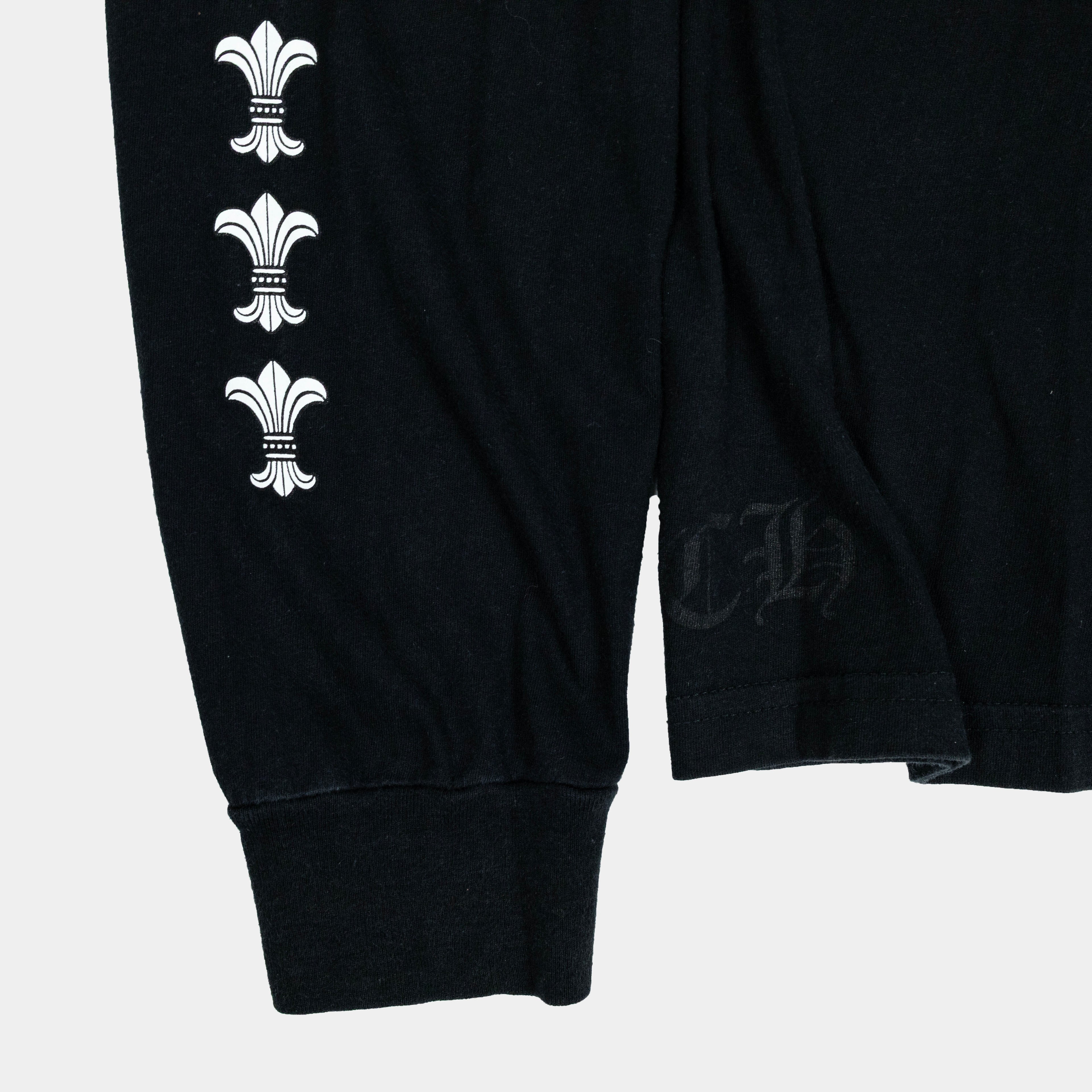 Chrome Hearts Crest Logo Long Sleeve T-shirt