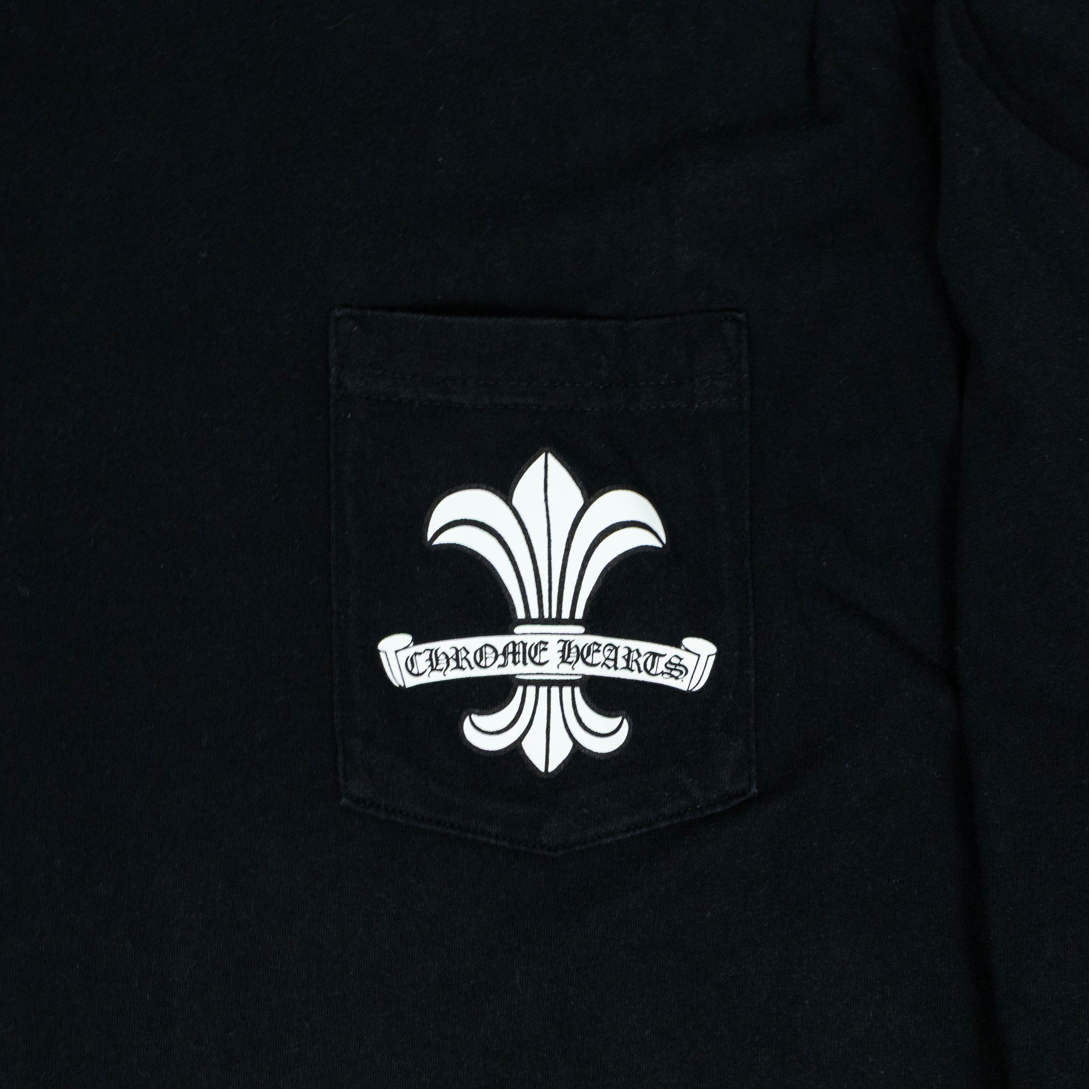 Chrome Hearts Crest Logo Long Sleeve T-shirt