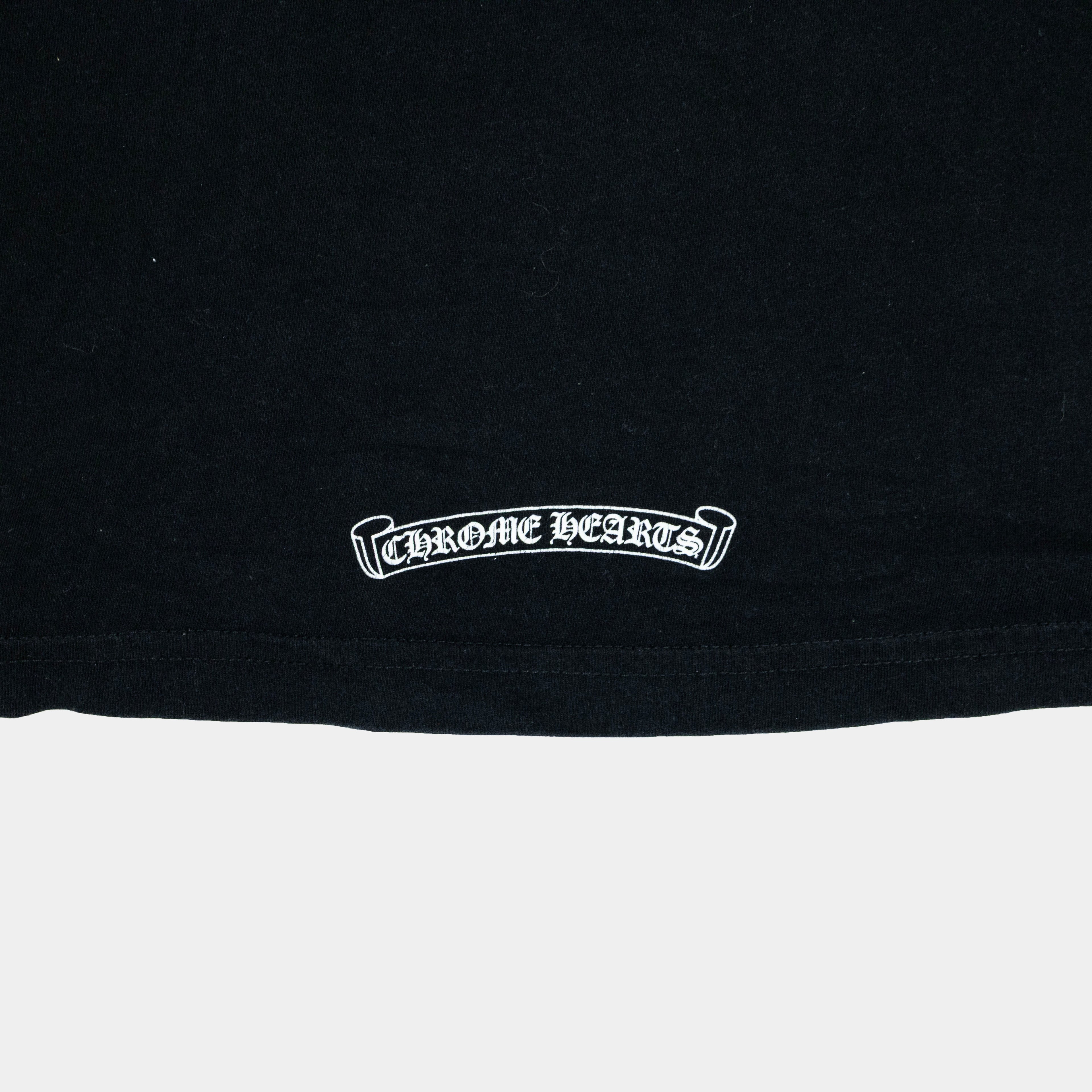 Chrome Hearts Crest Logo Long Sleeve T-shirt