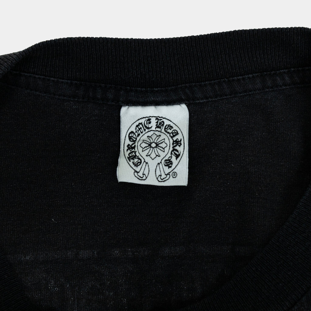 Chrome Hearts Vintage Elbow Cross Long Sleeve T-Shirt