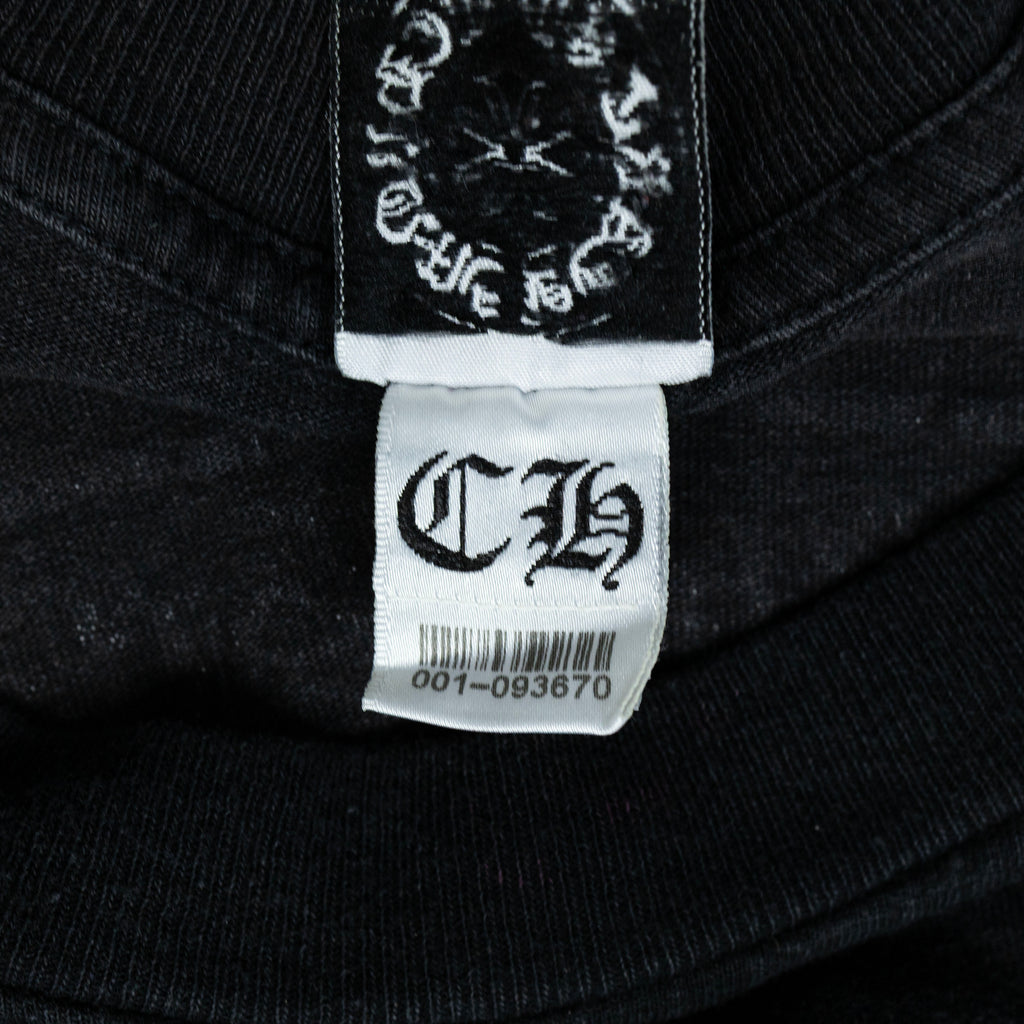 Chrome Hearts Vintage Elbow Cross Long Sleeve T-Shirt