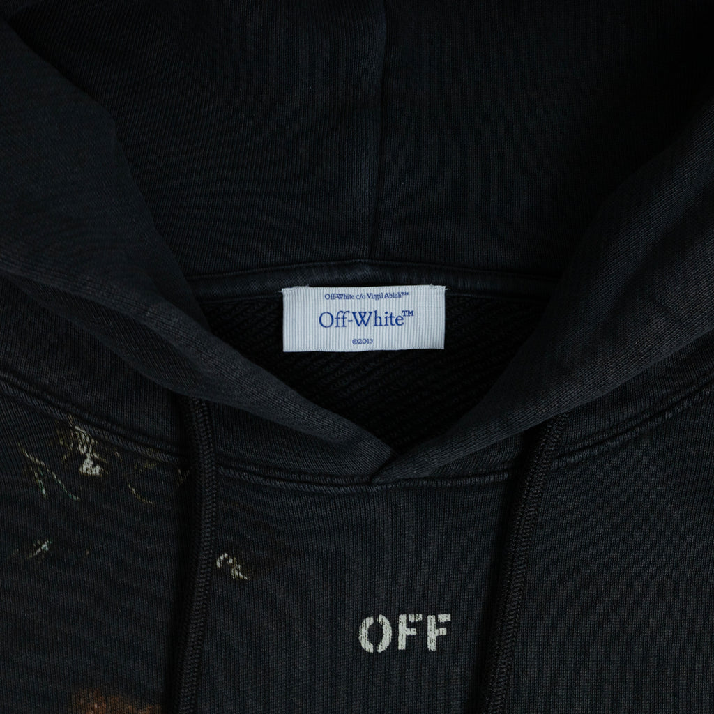 Off-White Bacchus Print Oversized Hoodie