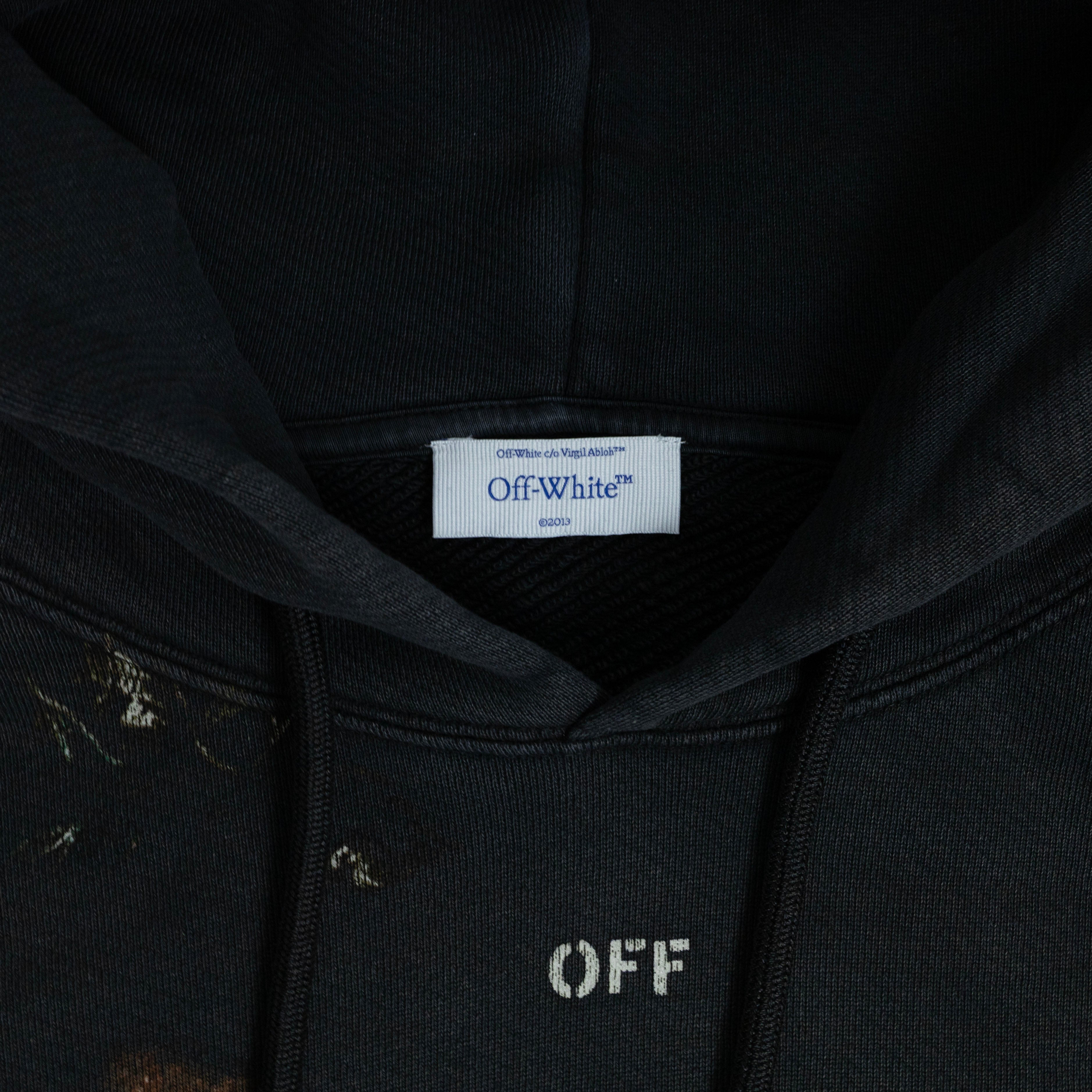 Off-White Bacchus Print Oversized Hoodie