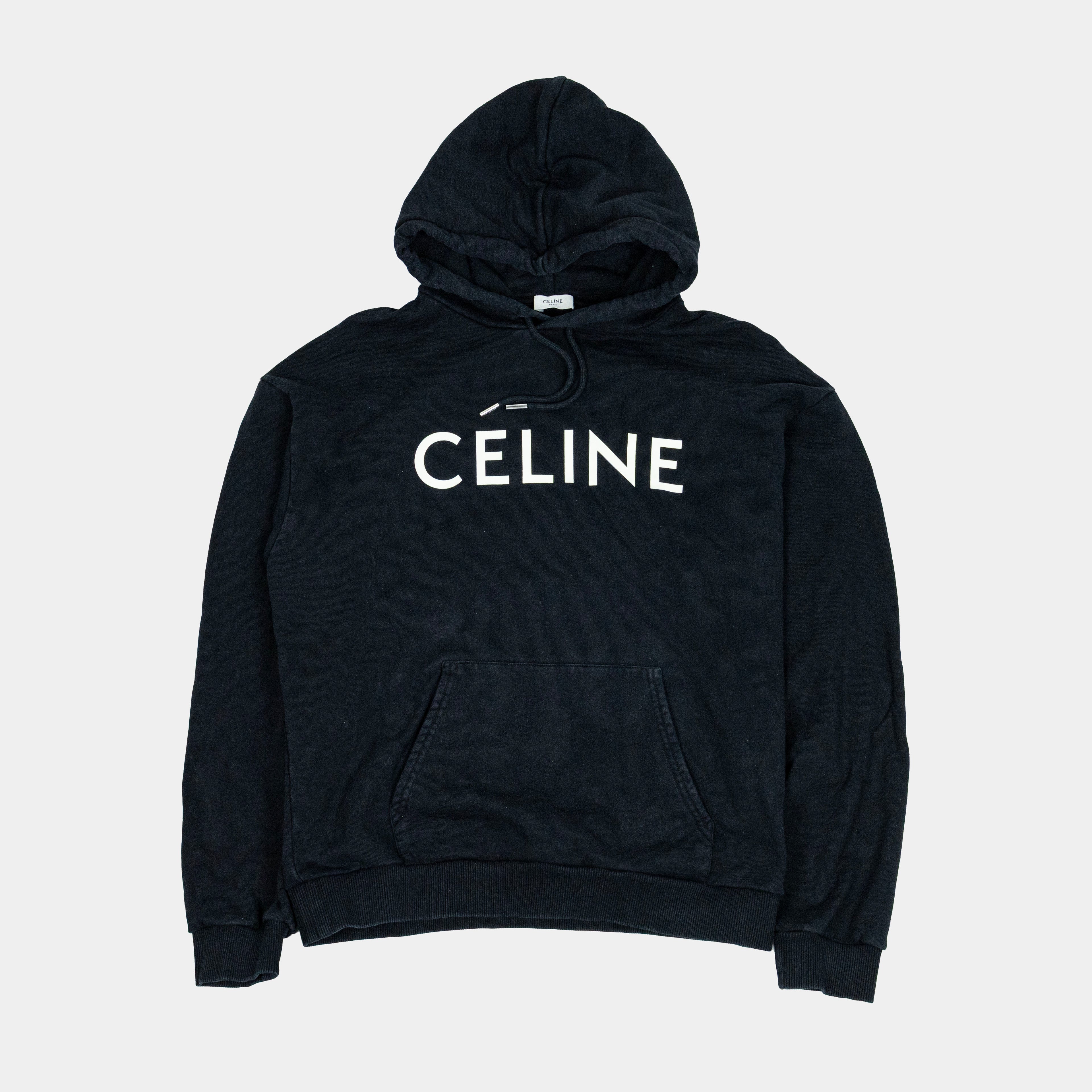Celine Loose Fit Logo Hoodie