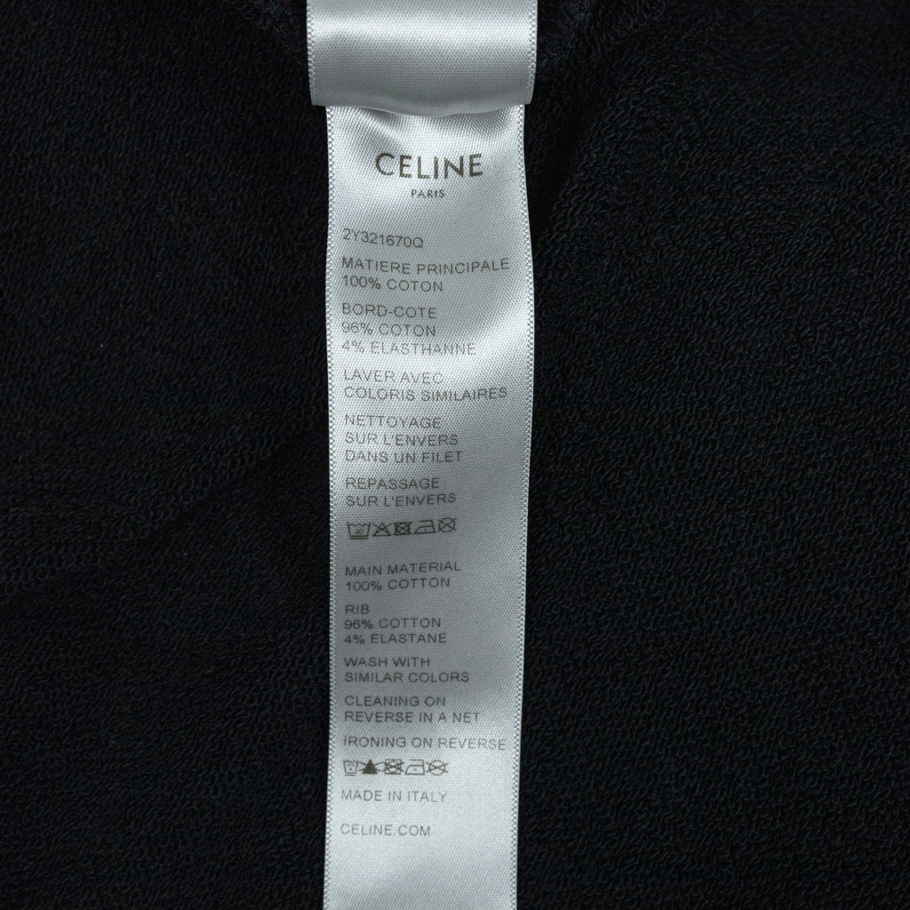 Celine Loose Fit Logo Hoodie