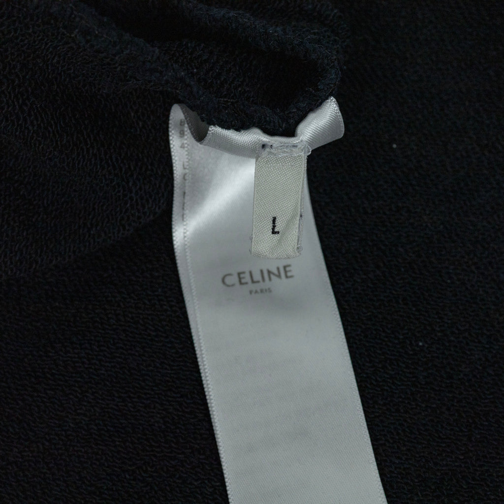 Celine Loose Fit Logo Hoodie