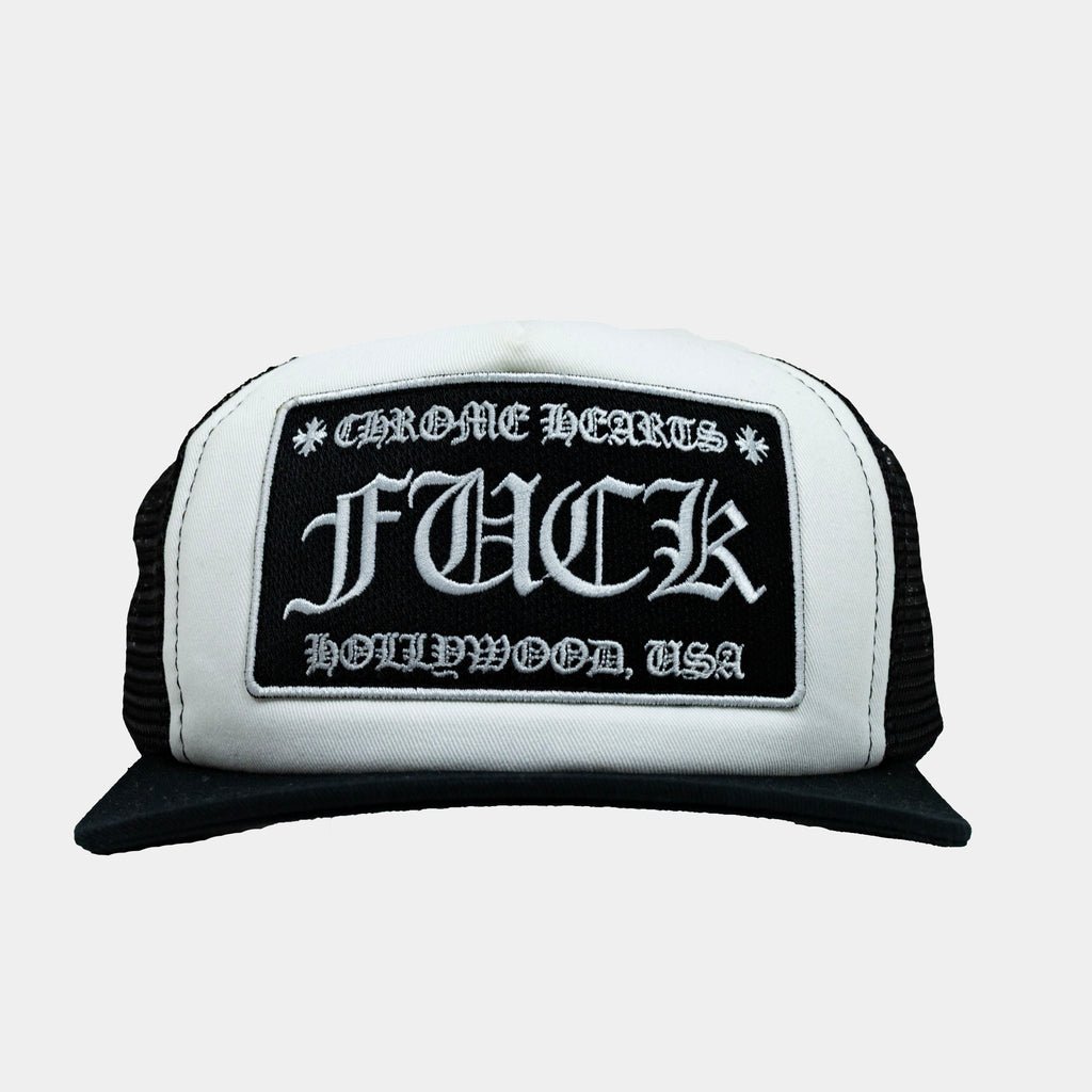 Chrome Hearts F*ck Hollywood Trucker Hat