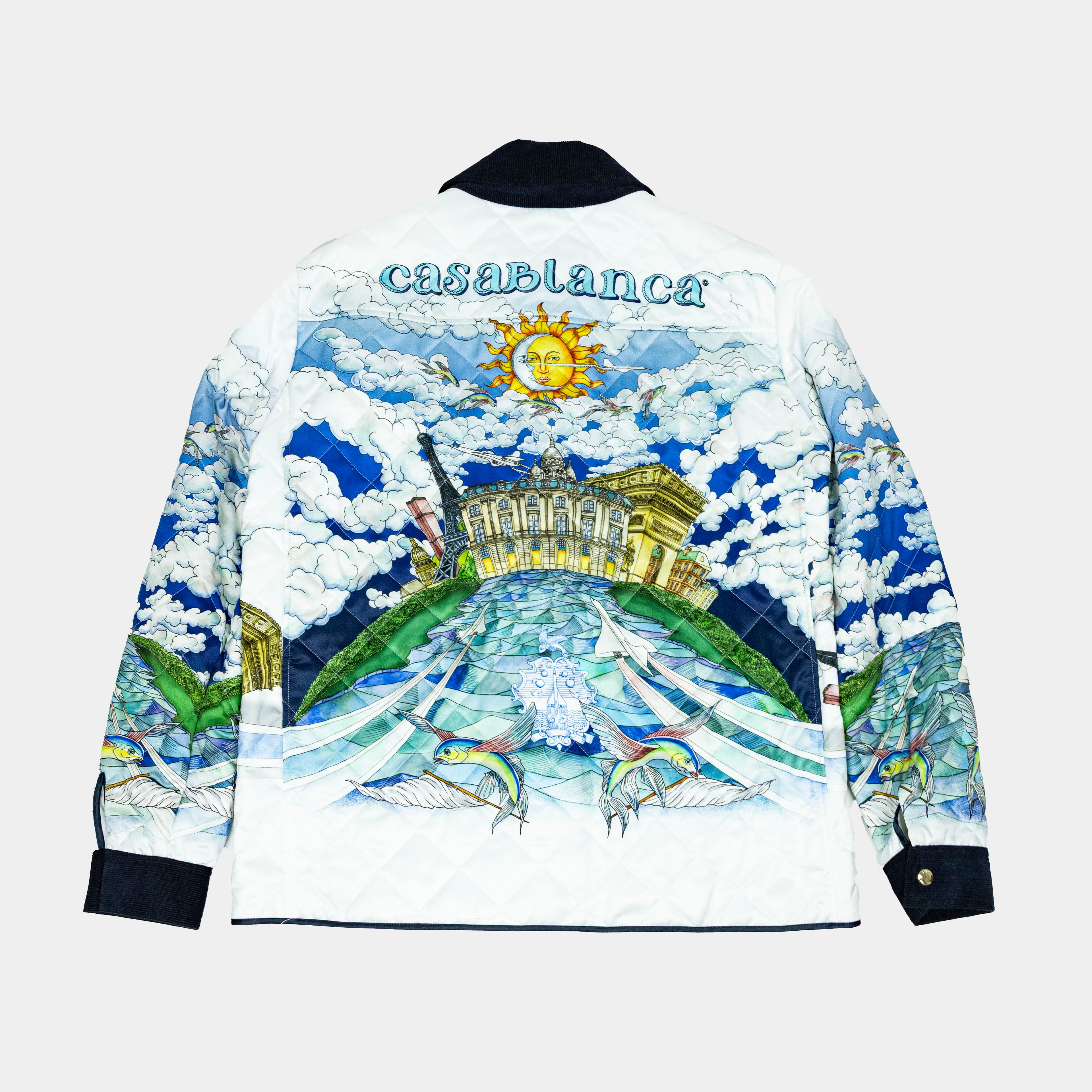 Casablanca QuilLe Vol Ideal Quilted Hunting Jacket