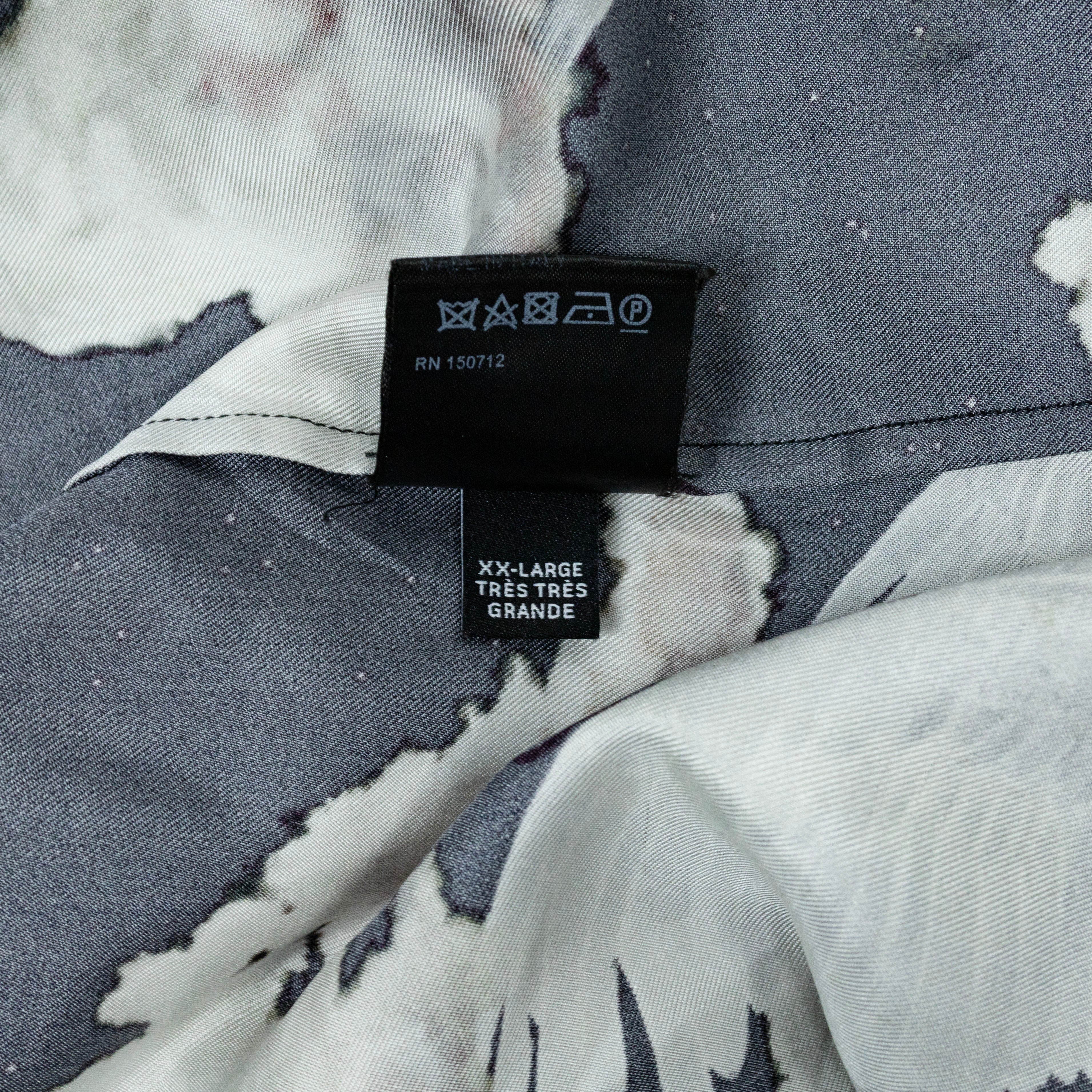 Amiri Pegasus Silk Bowling Shirt