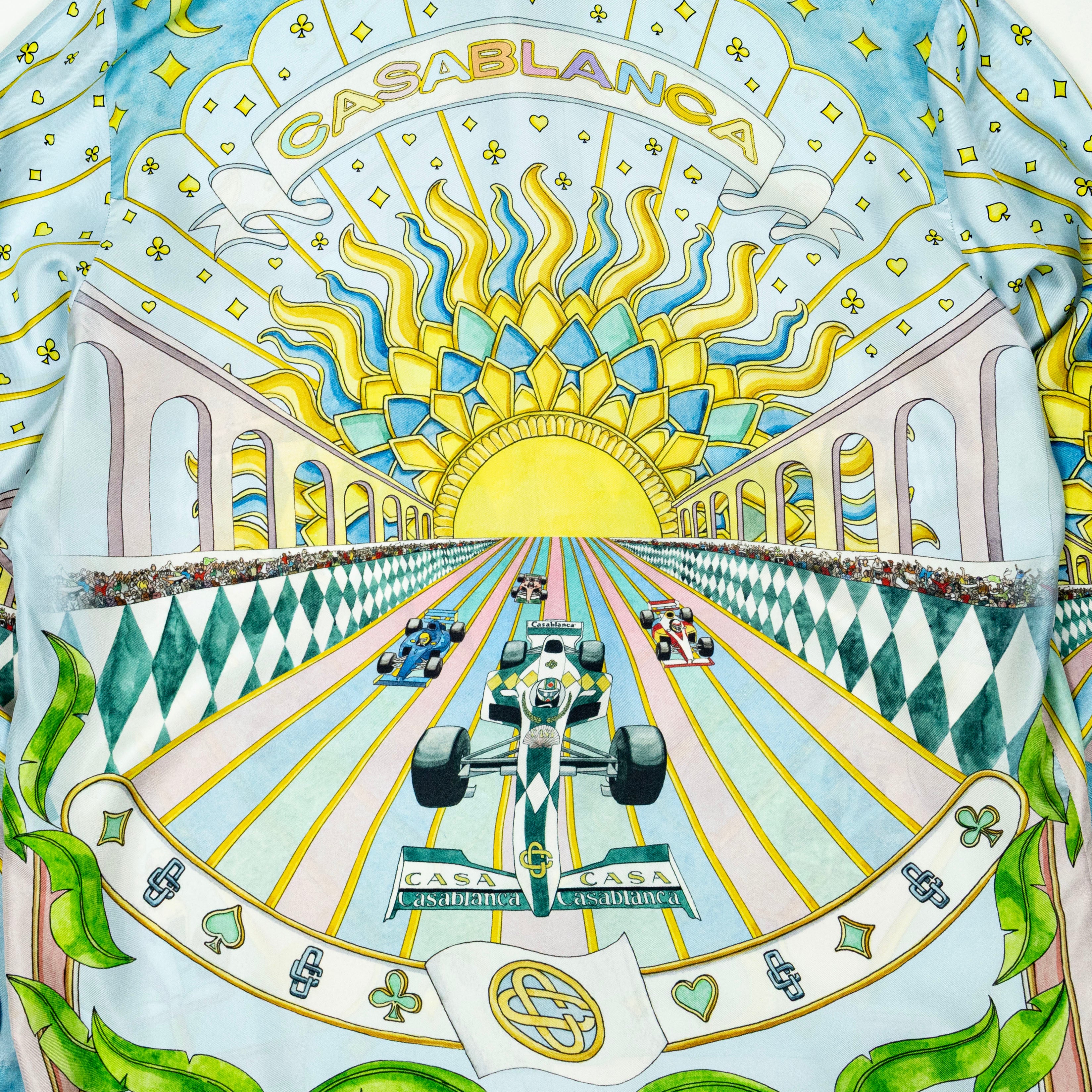 Casablanca ‘La Course’ Silk Shirt