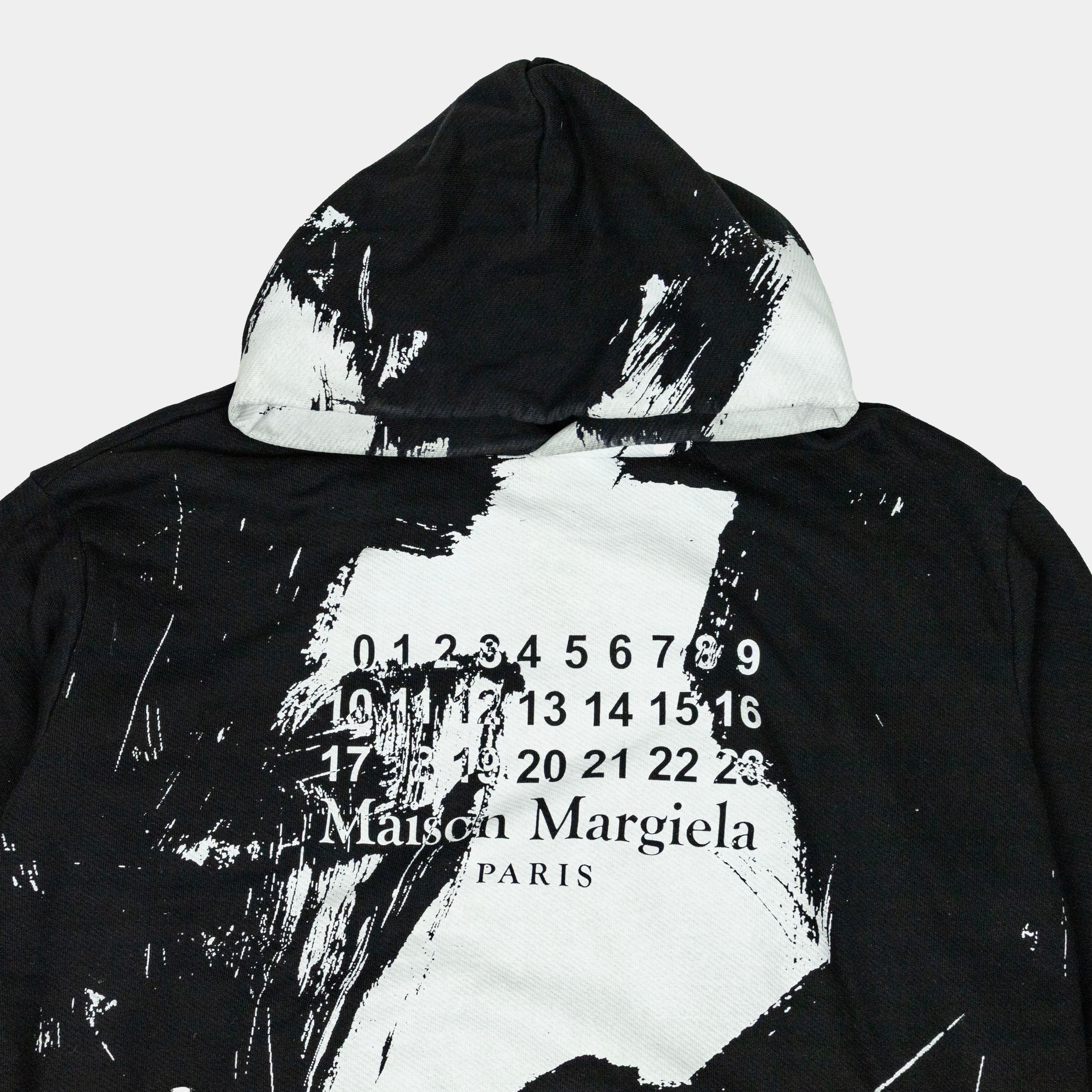 Maison Margiela Paint Splatter Hoodie