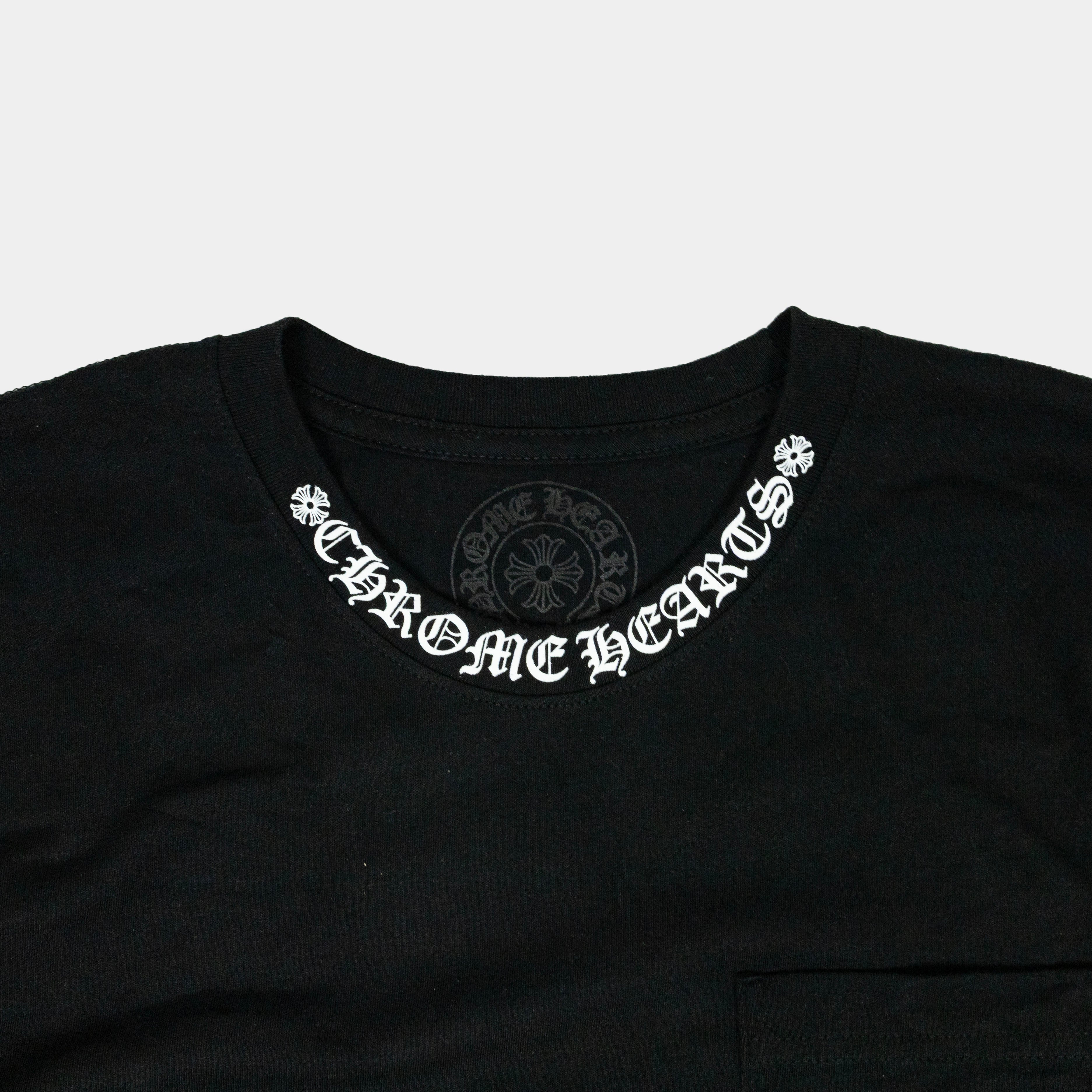 Chrome Hearts Short Sleeve Pocket Crew T-Shirt