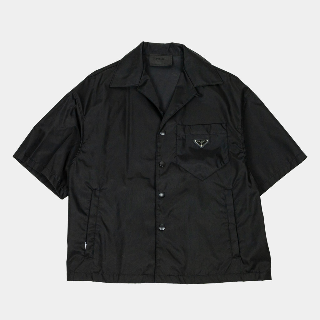Prada Re-Nylon Button Down Shirt