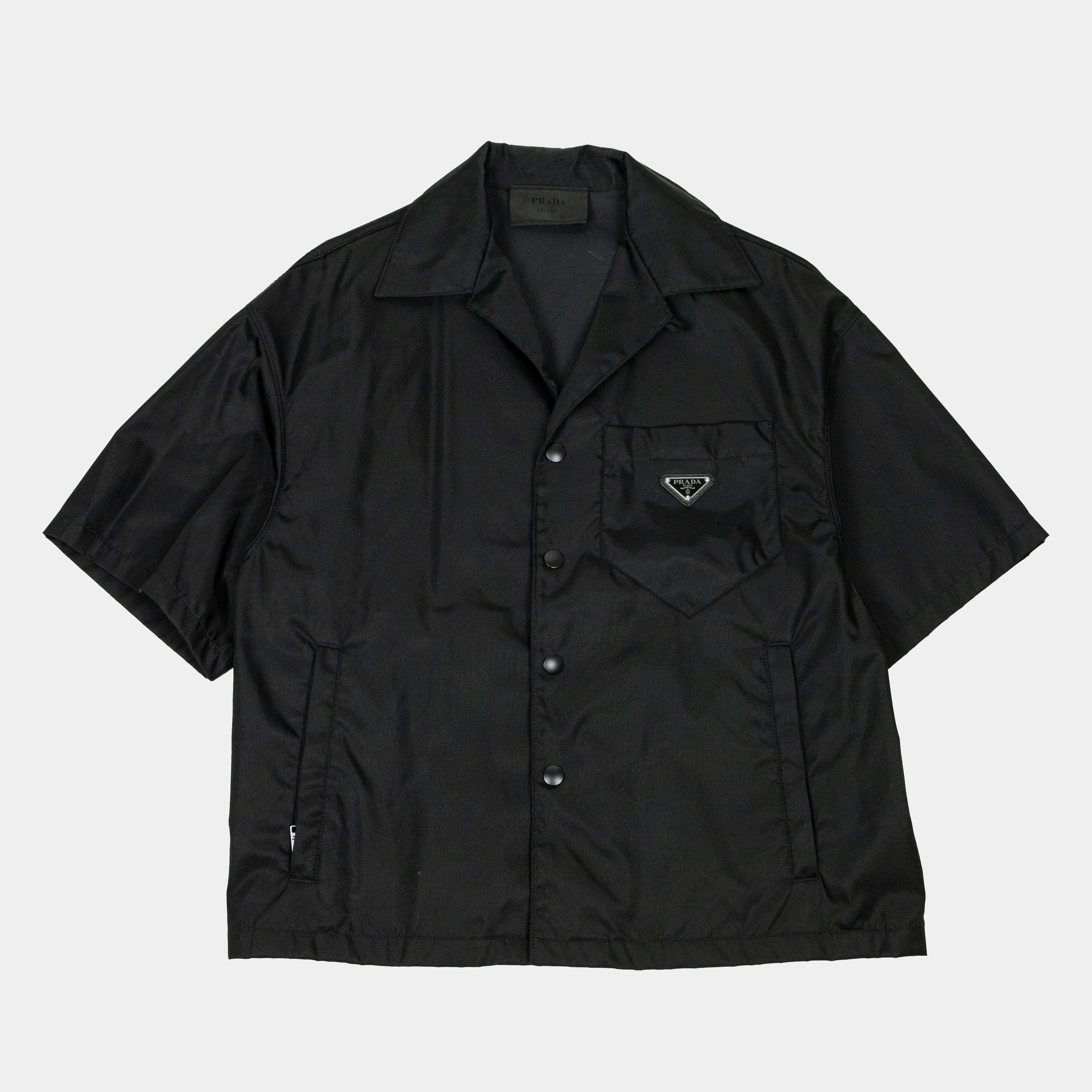 Prada Re-Nylon Button Down Shirt