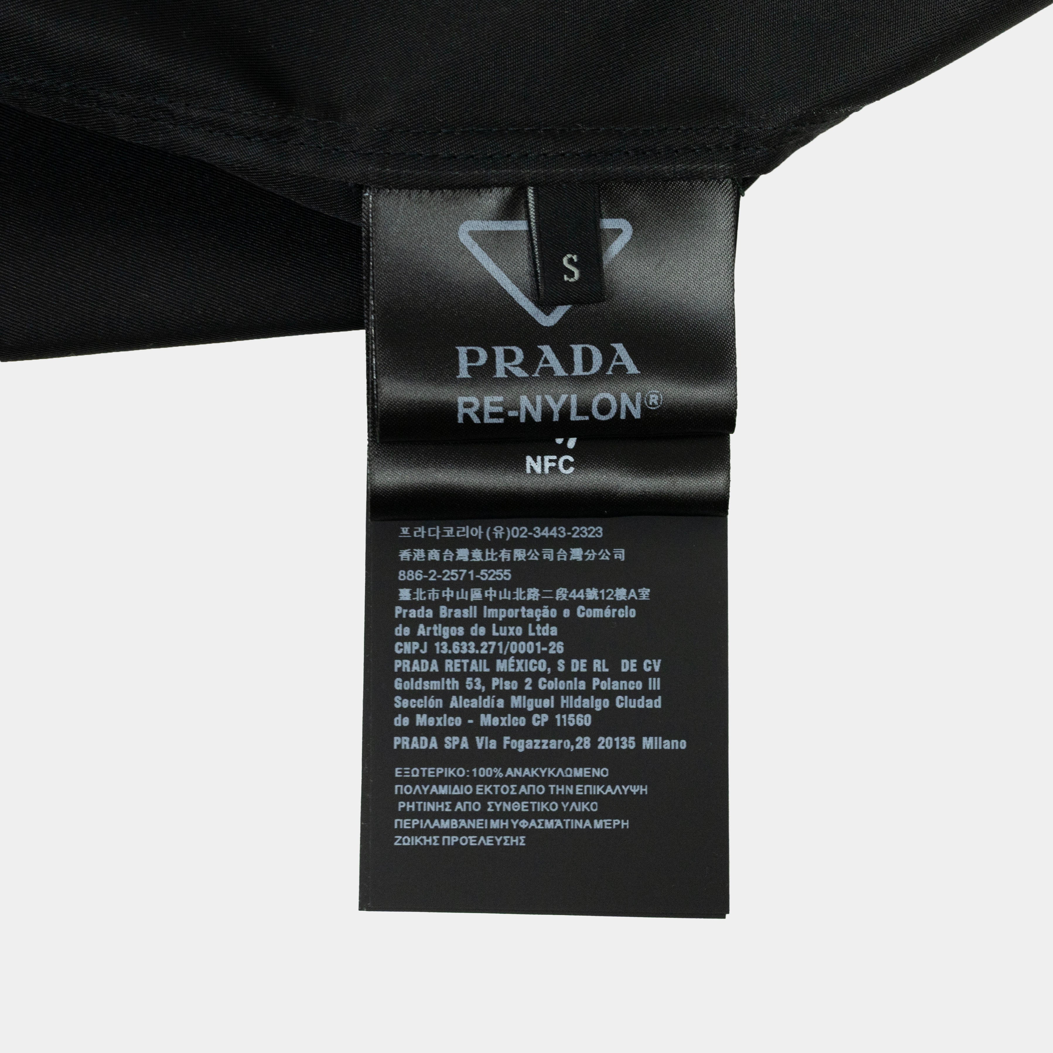 Prada Re-Nylon Button Down Shirt