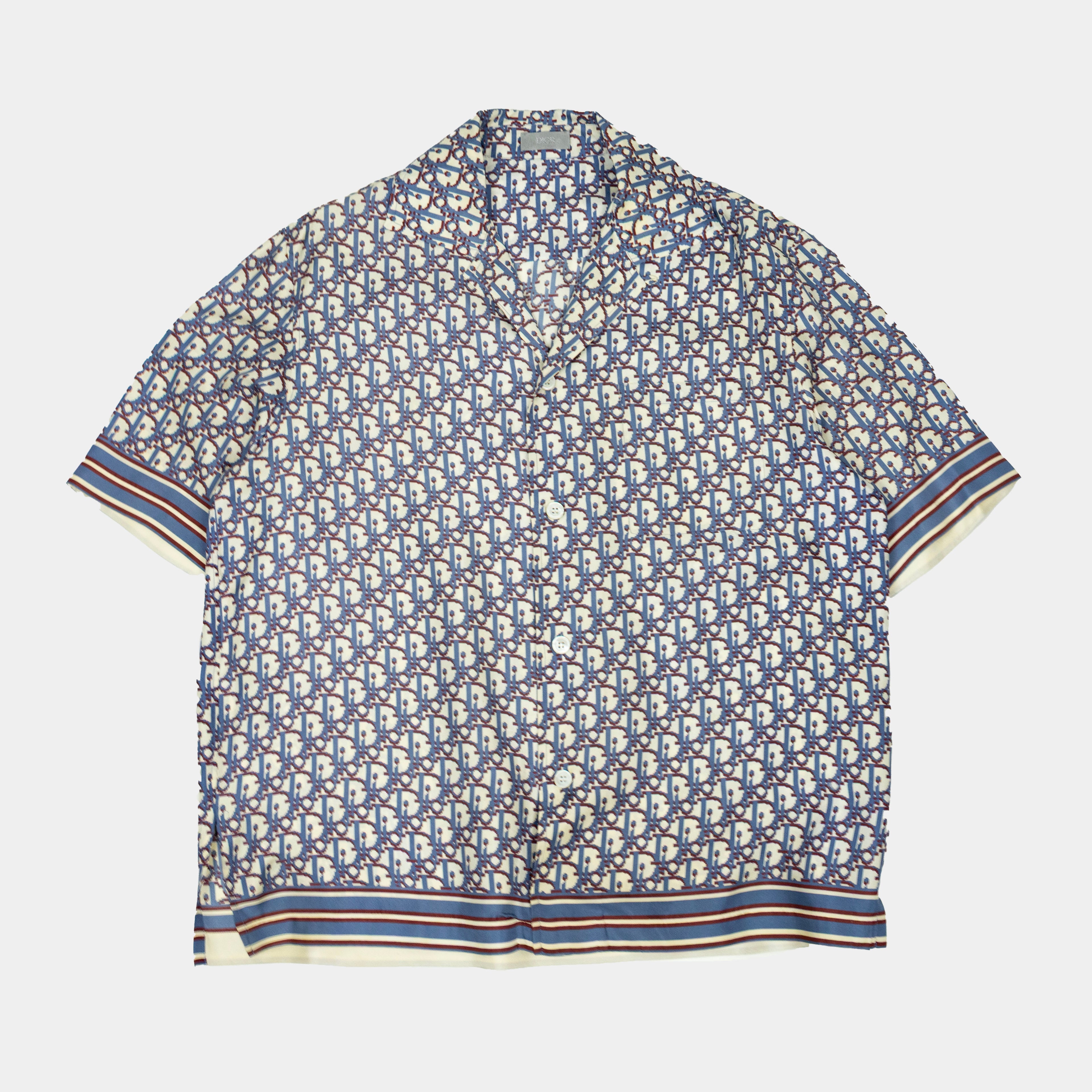 Dior Monogram Silk Bowling Shirt