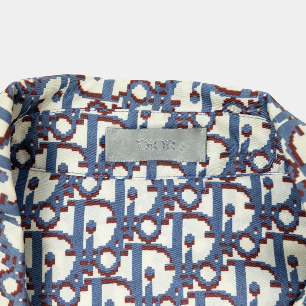 Dior Monogram Silk Bowling Shirt