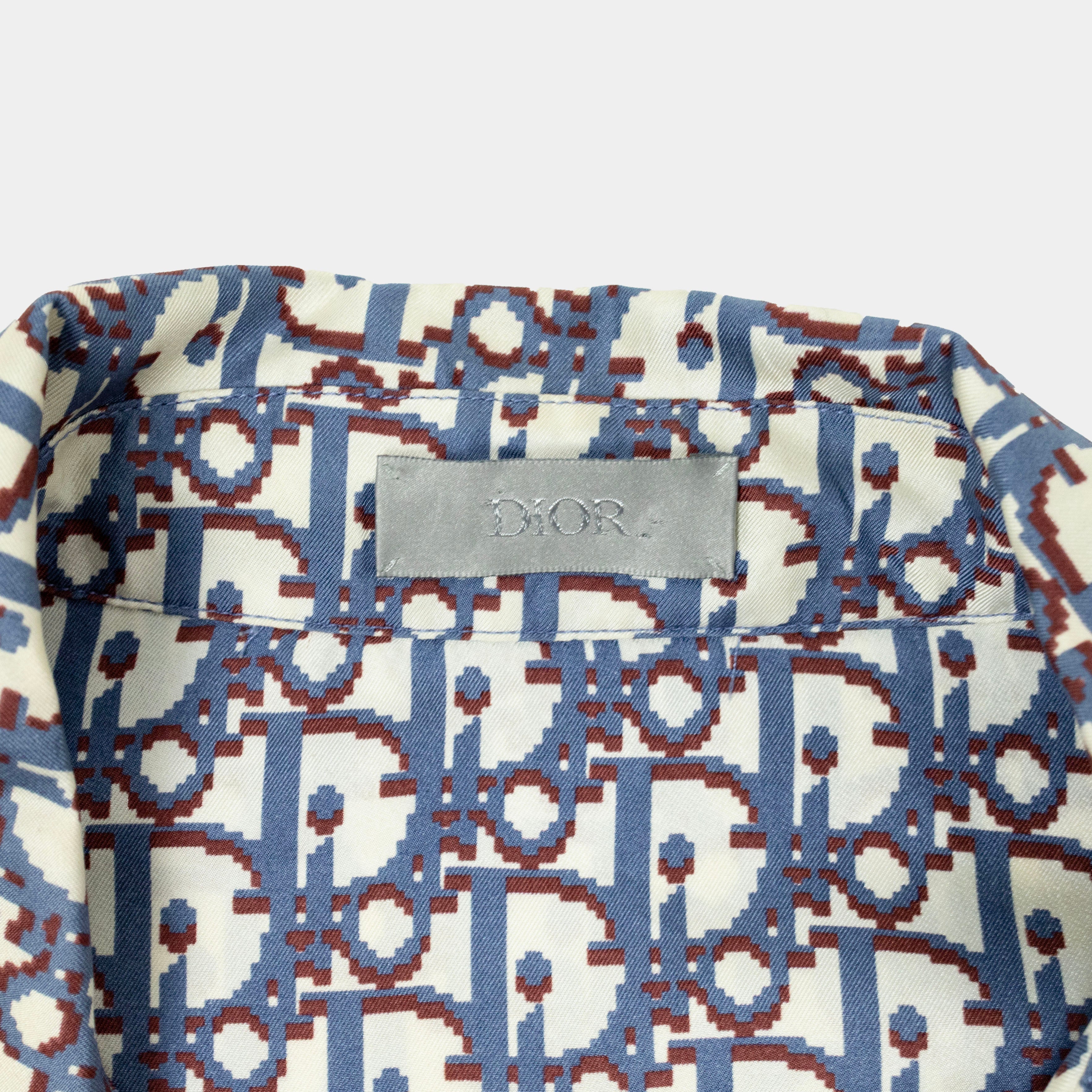 Dior Monogram Silk Bowling Shirt