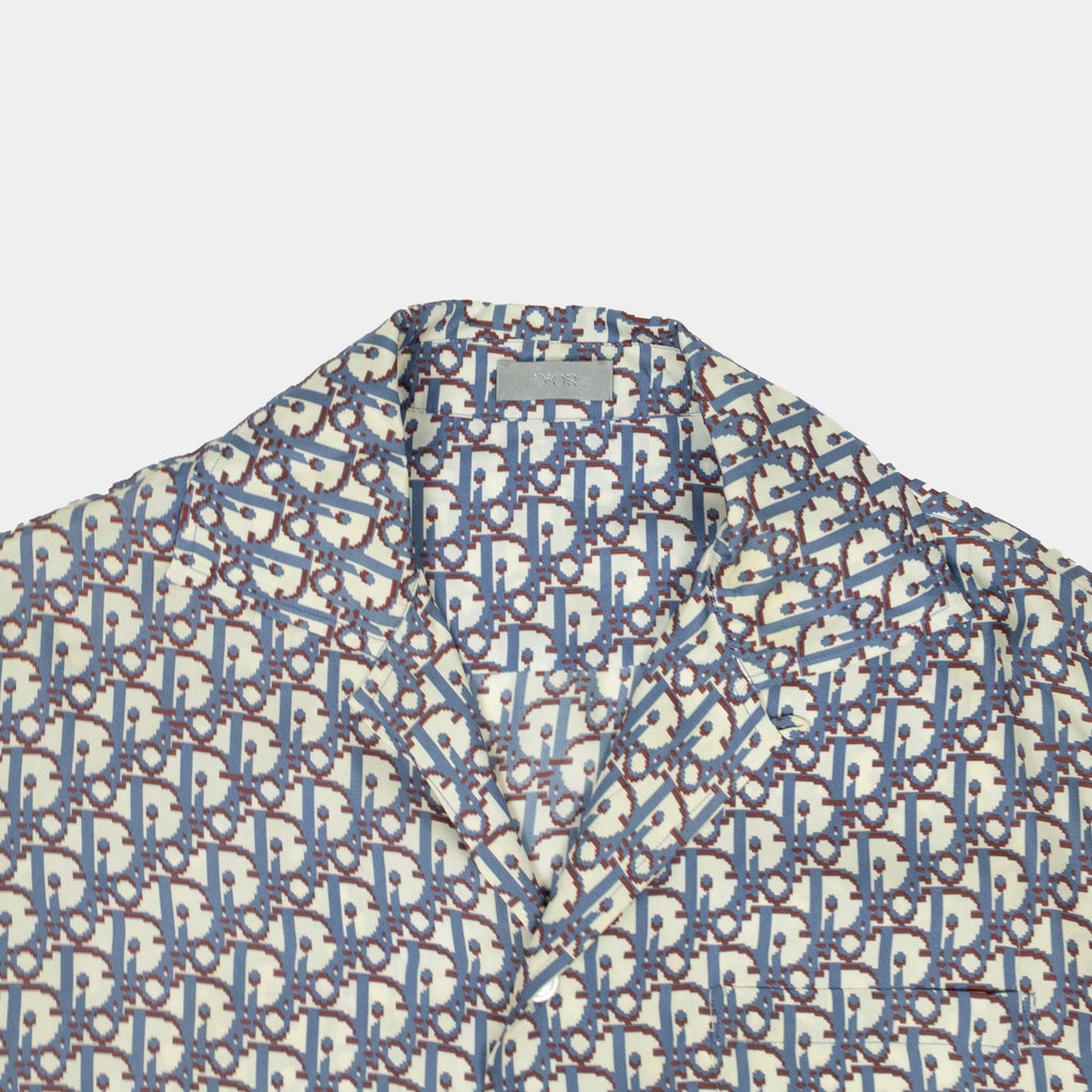 Dior Monogram Silk Bowling Shirt
