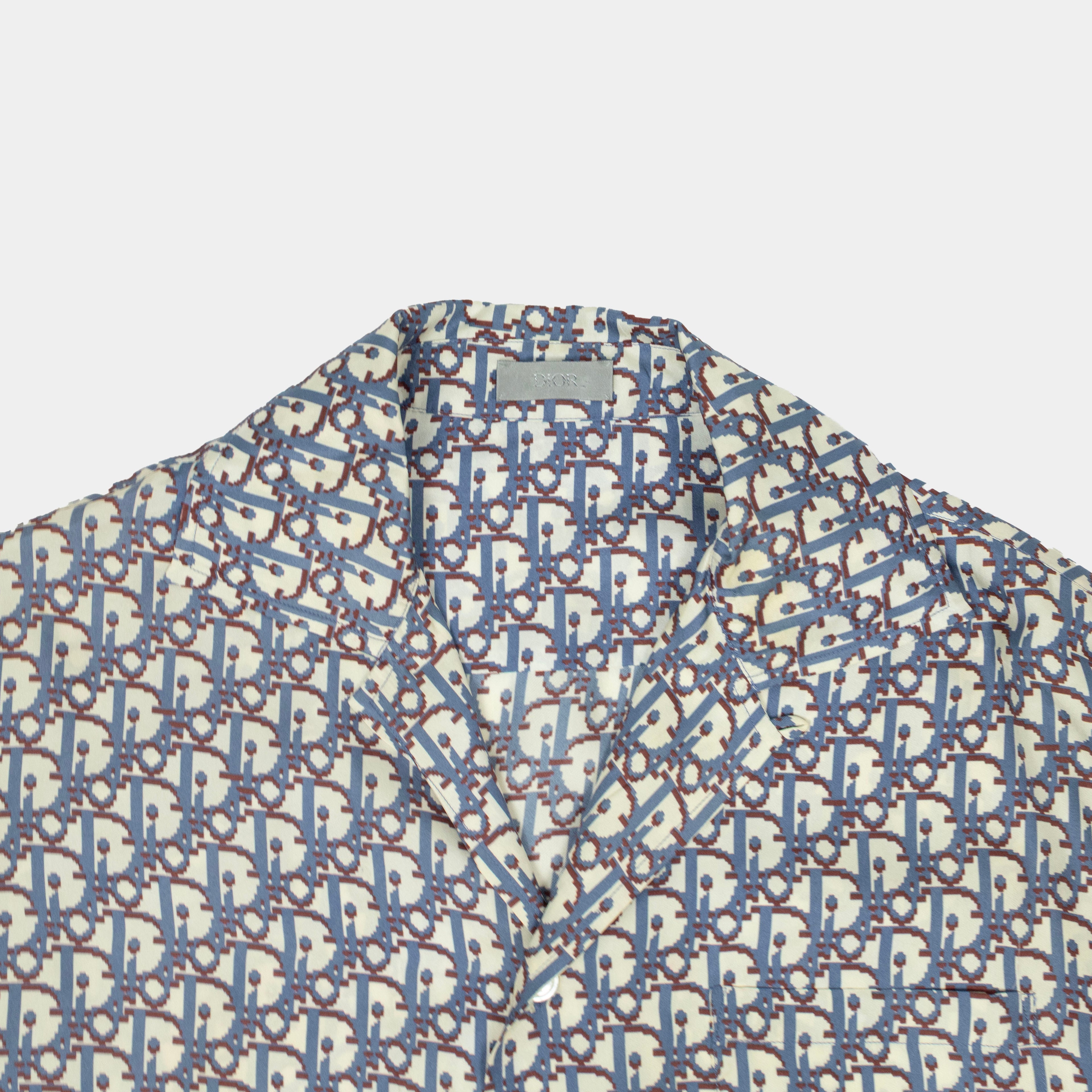 Dior Monogram Silk Bowling Shirt
