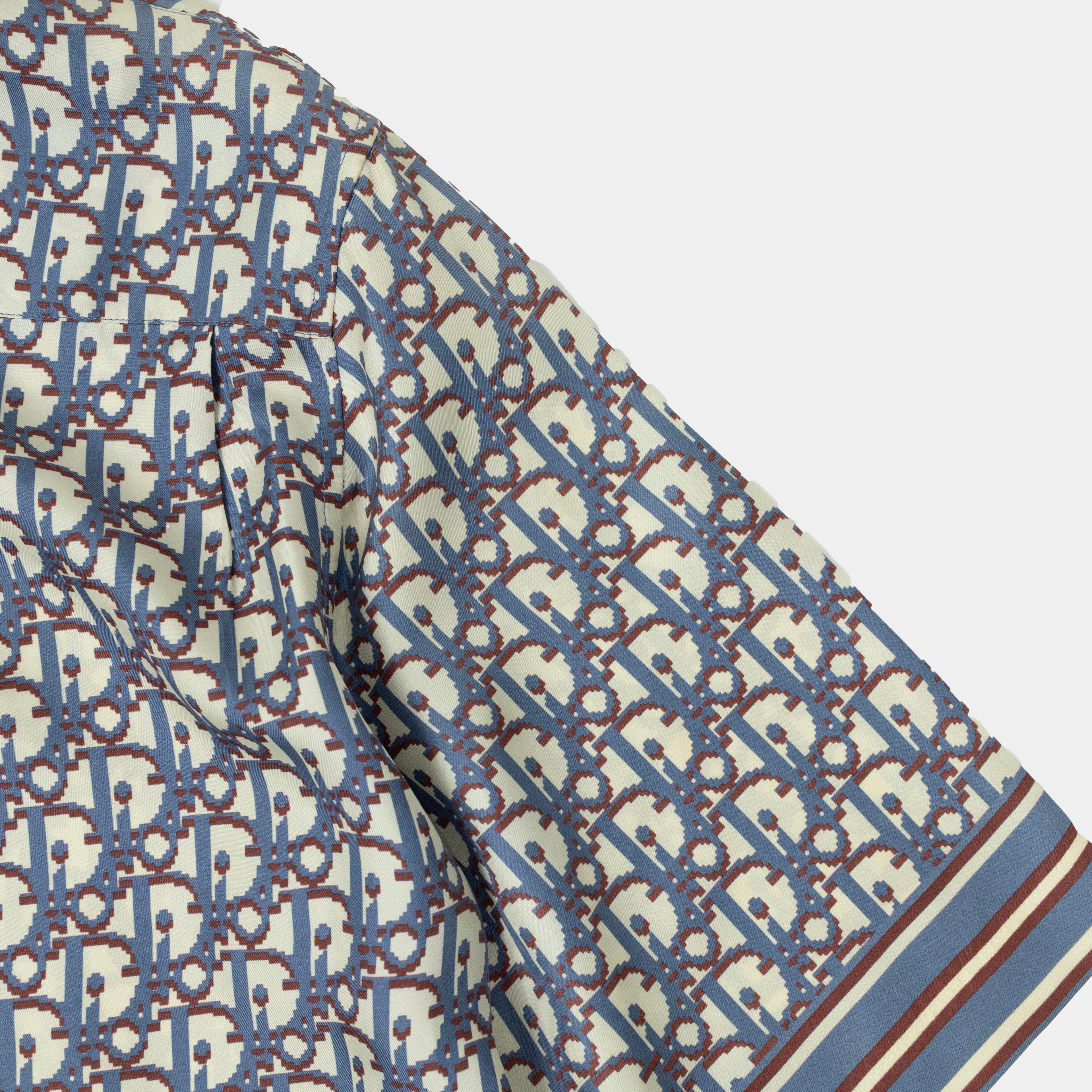 Dior Monogram Silk Bowling Shirt