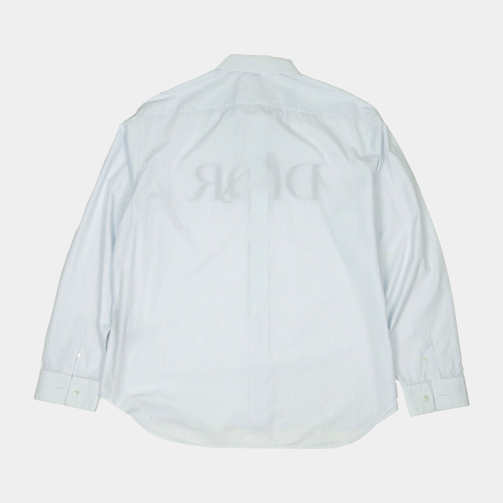 2020 Dior x Judy Blame Safety Pin Button Up Shirt