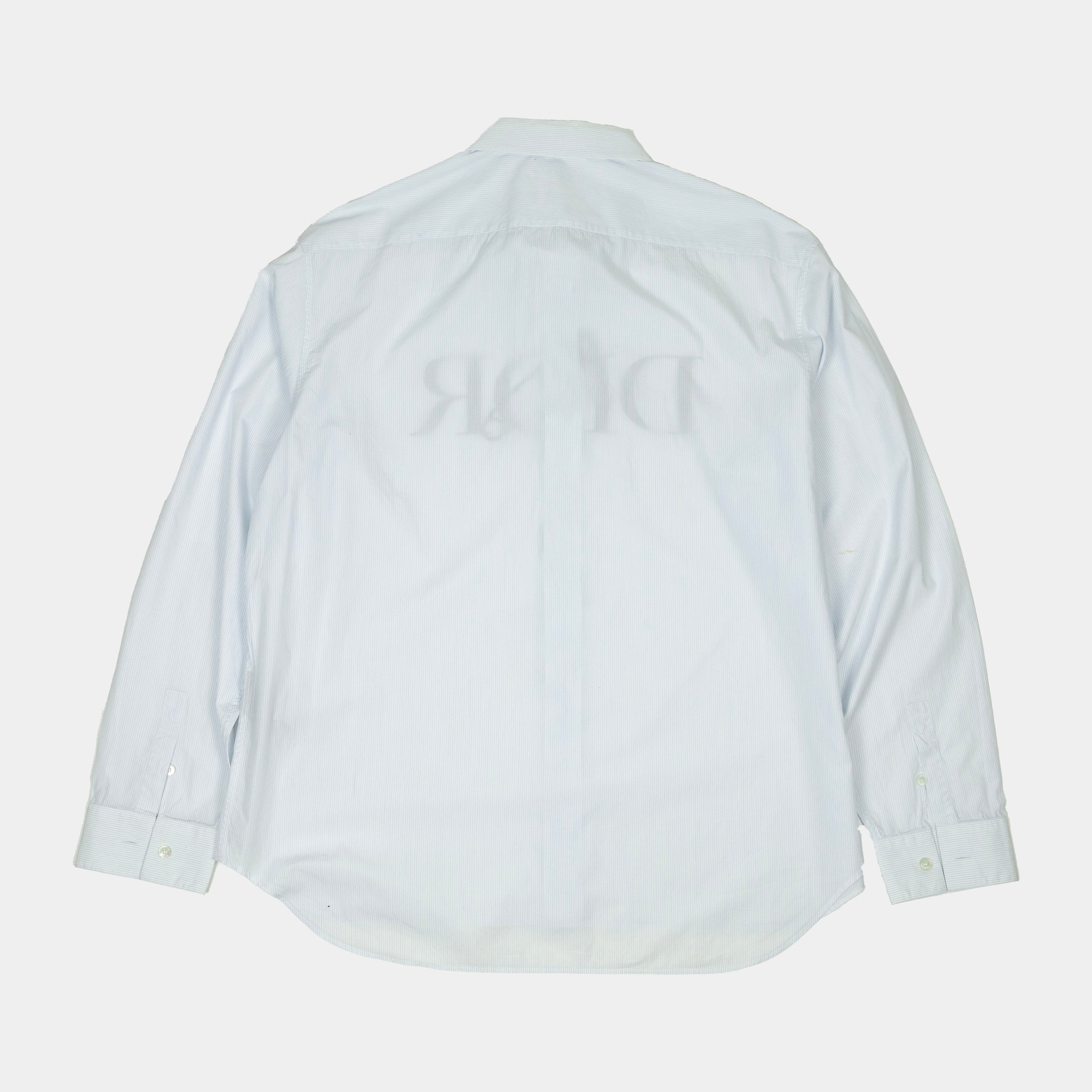 2020 Dior x Judy Blame Safety Pin Button Up Shirt