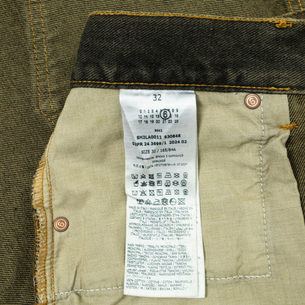 MM6 Maison Margiela Pants 5 Pockets Relaxed Fit Jeans