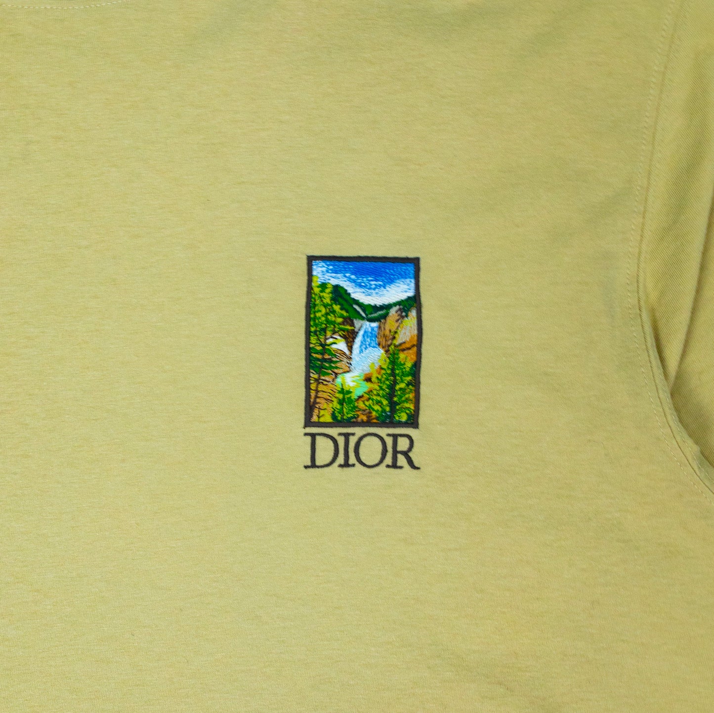 2022 Dior x Jack Kerouac Yellowstone T-shirt