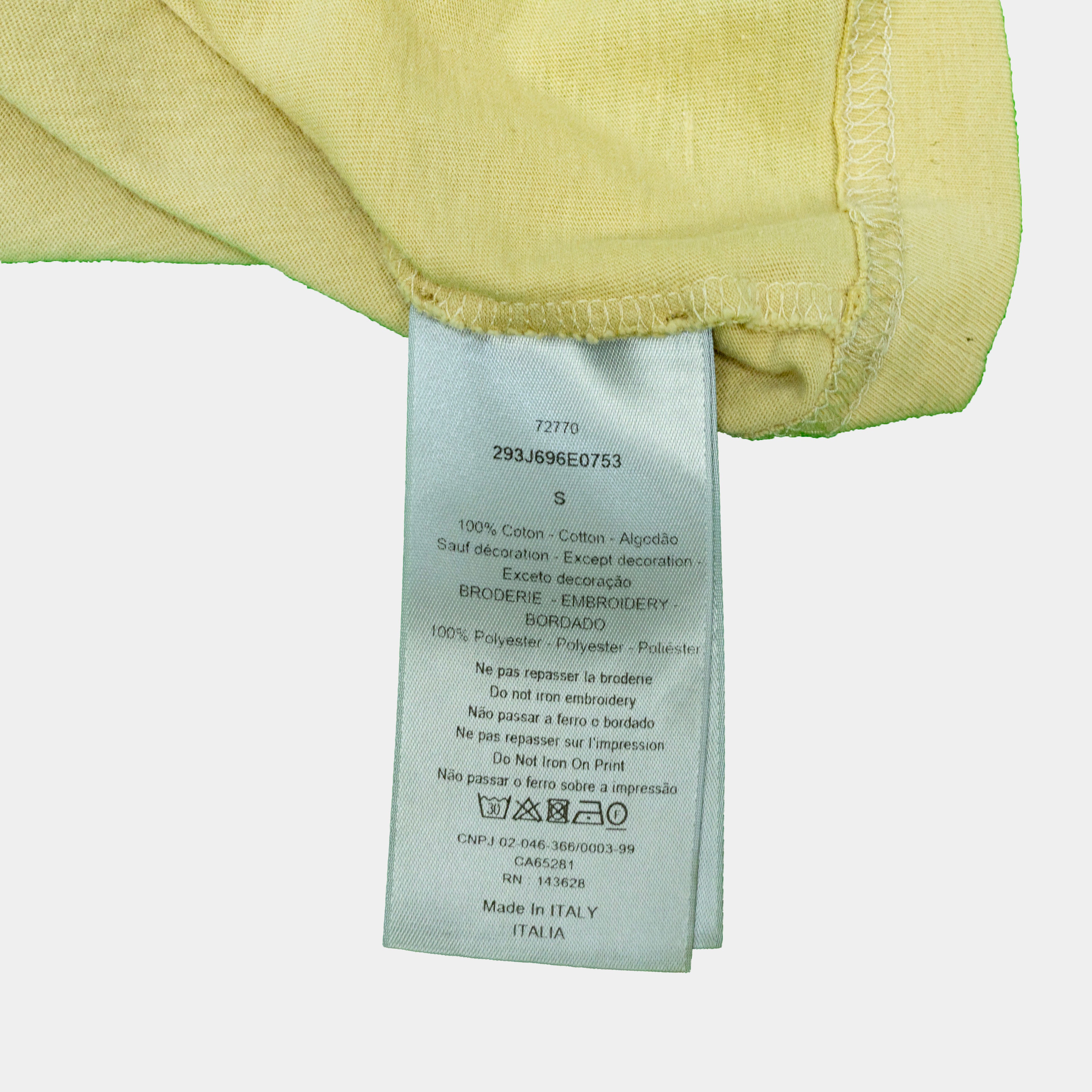 2022 Dior x Jack Kerouac Yellowstone T-shirt