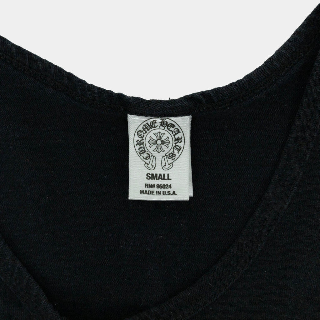 Chrome Hearts Vintage Triple Cross Logo Tank Top