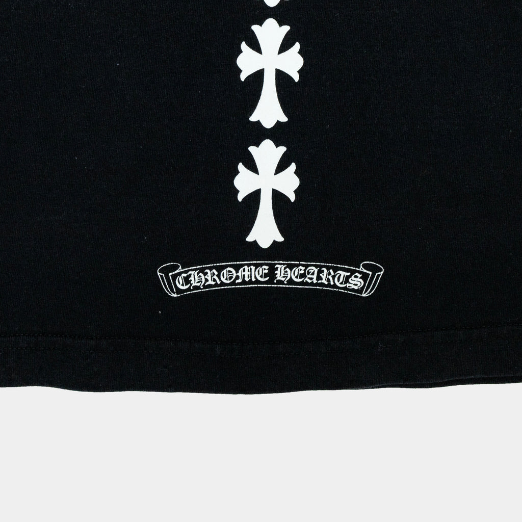 Chrome Hearts Vintage Triple Cross Logo Tank Top