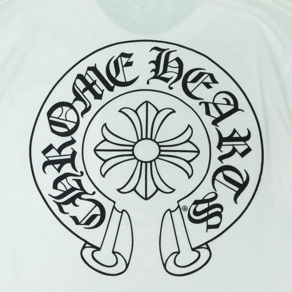 Chrome Hearts Gradient Neck Logo Long Sleeve T-Shirt