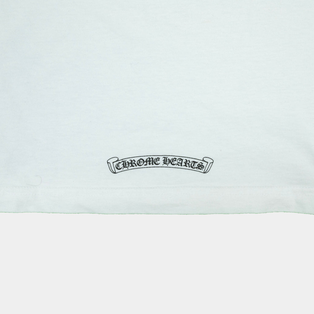 Chrome Hearts Gradient Neck Logo Long Sleeve T-Shirt
