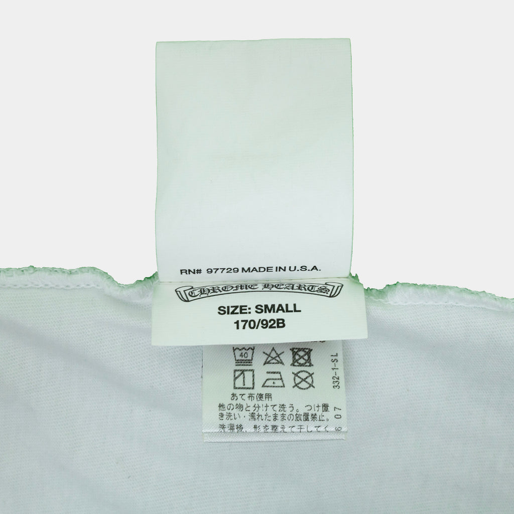 Chrome Hearts Gradient Neck Logo Long Sleeve T-Shirt