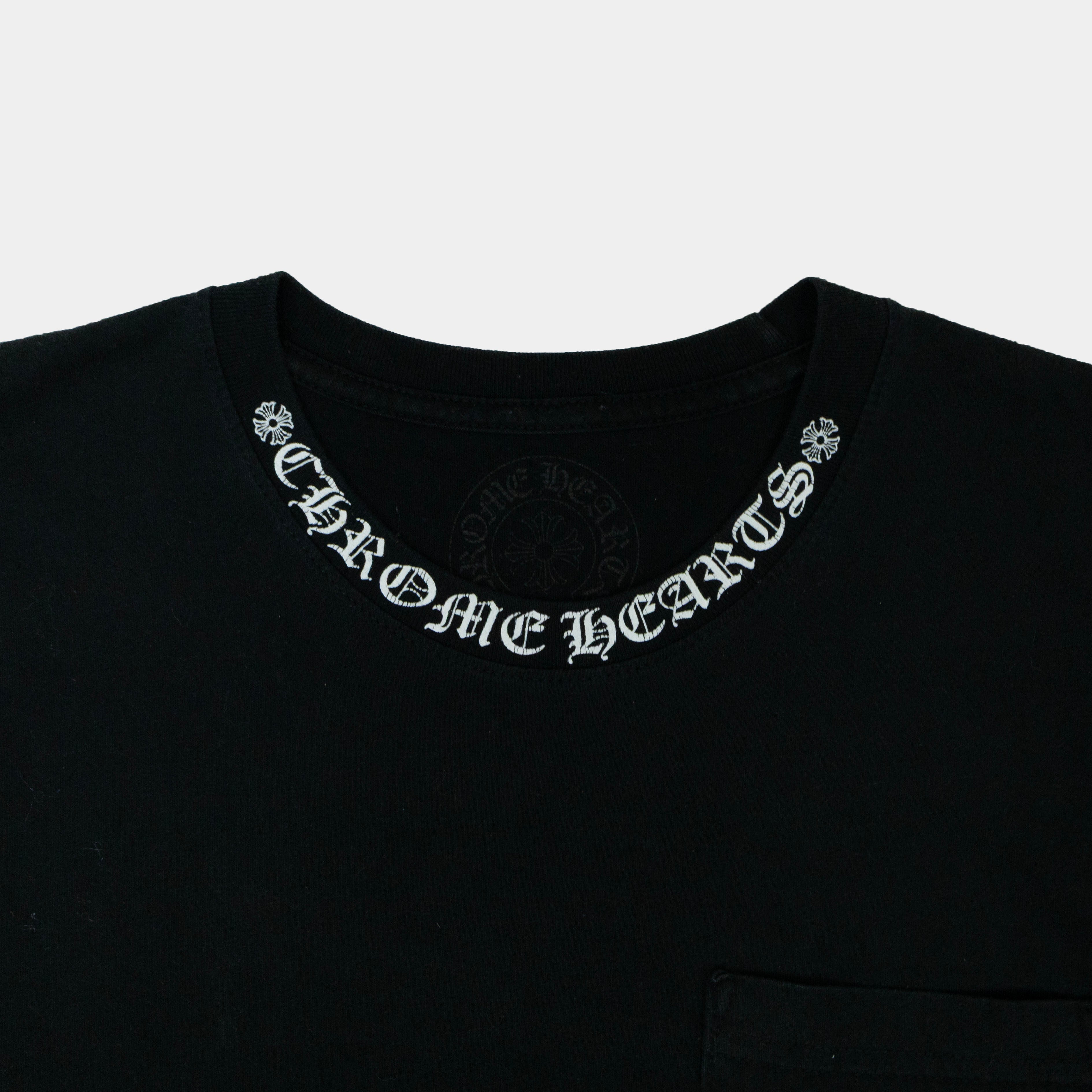 Chrome Hearts Short Sleeve Pocket Crew T-Shirt