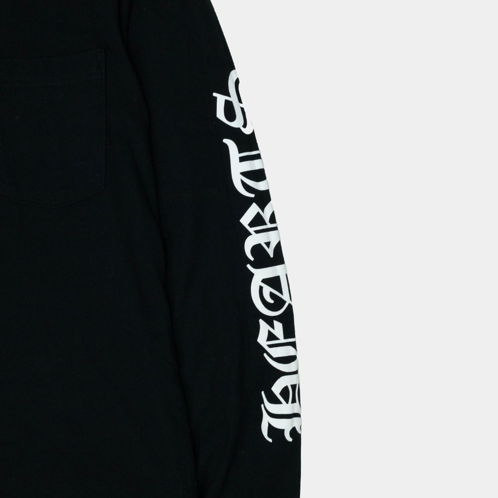 Chrome Hearts Scripture Sleeve Logo Long Sleeve T-Shirt