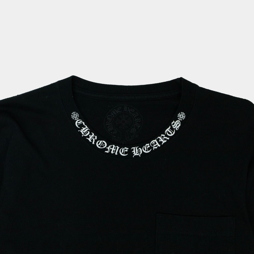 Chrome Hearts Scripture Sleeve Logo Long Sleeve T-Shirt