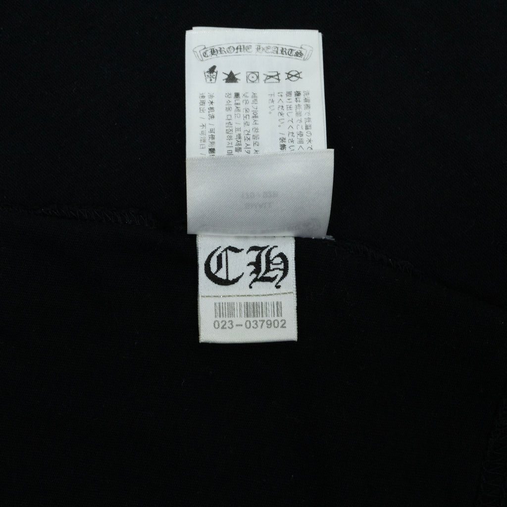 Chrome Hearts Scripture Sleeve Logo Long Sleeve T-Shirt